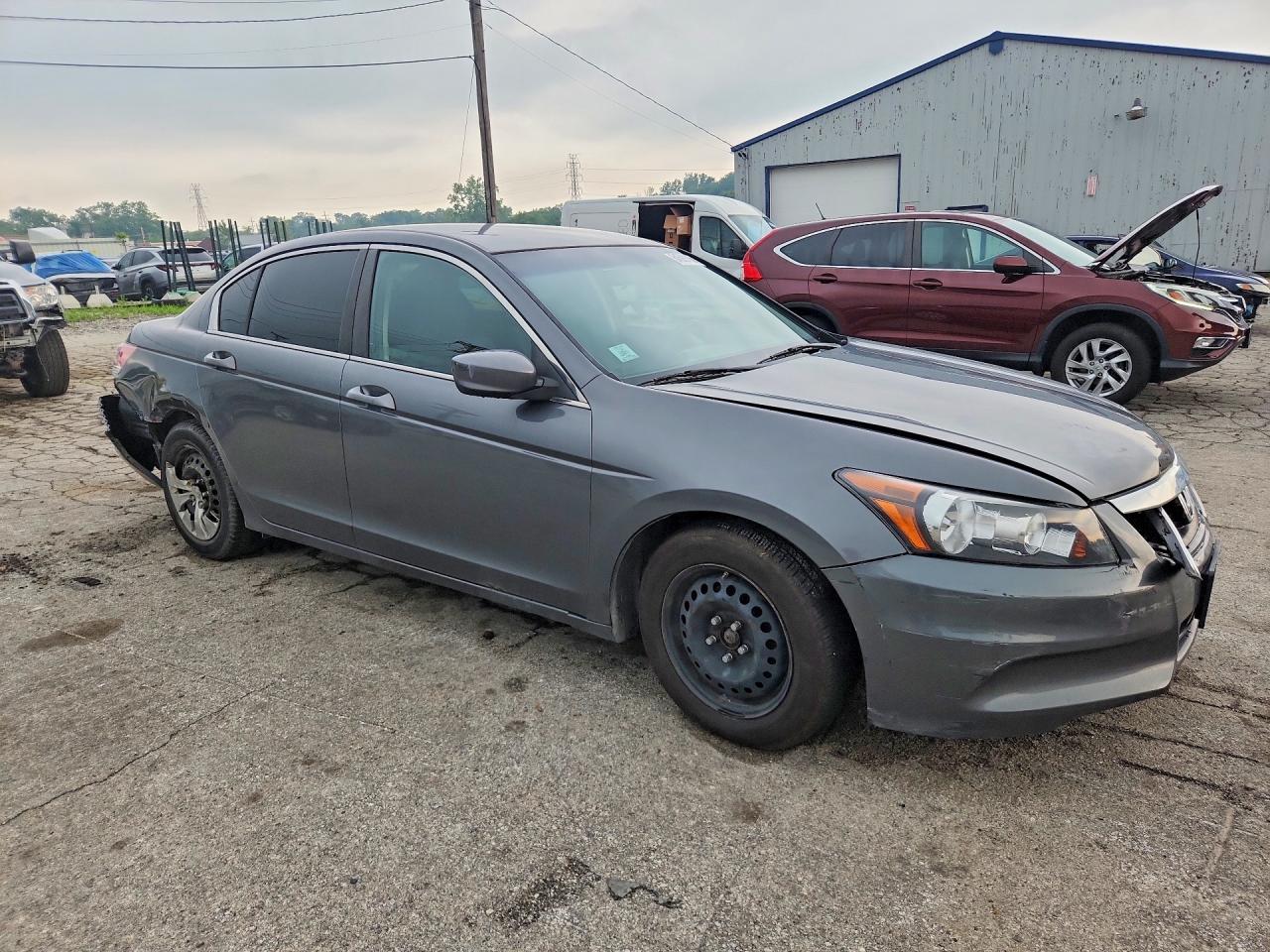2012 Honda Accord Lx Gray vin: 1HGCP2F30CA211799