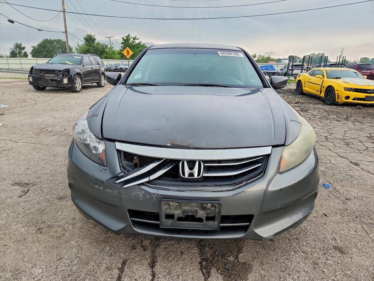 2012 Honda Accord Lx Gray vin: 1HGCP2F30CA211799