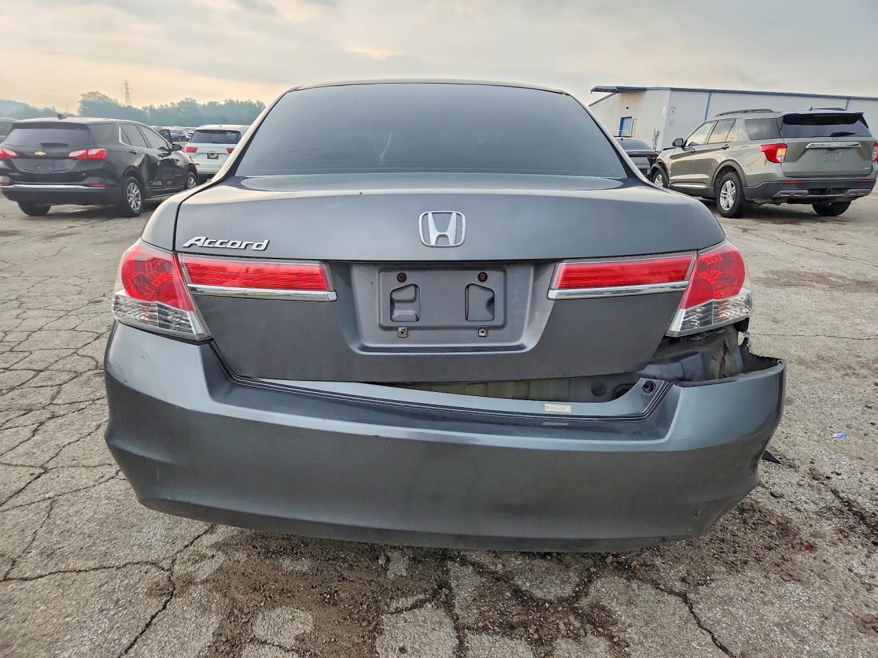 2012 Honda Accord Lx Gray vin: 1HGCP2F30CA211799