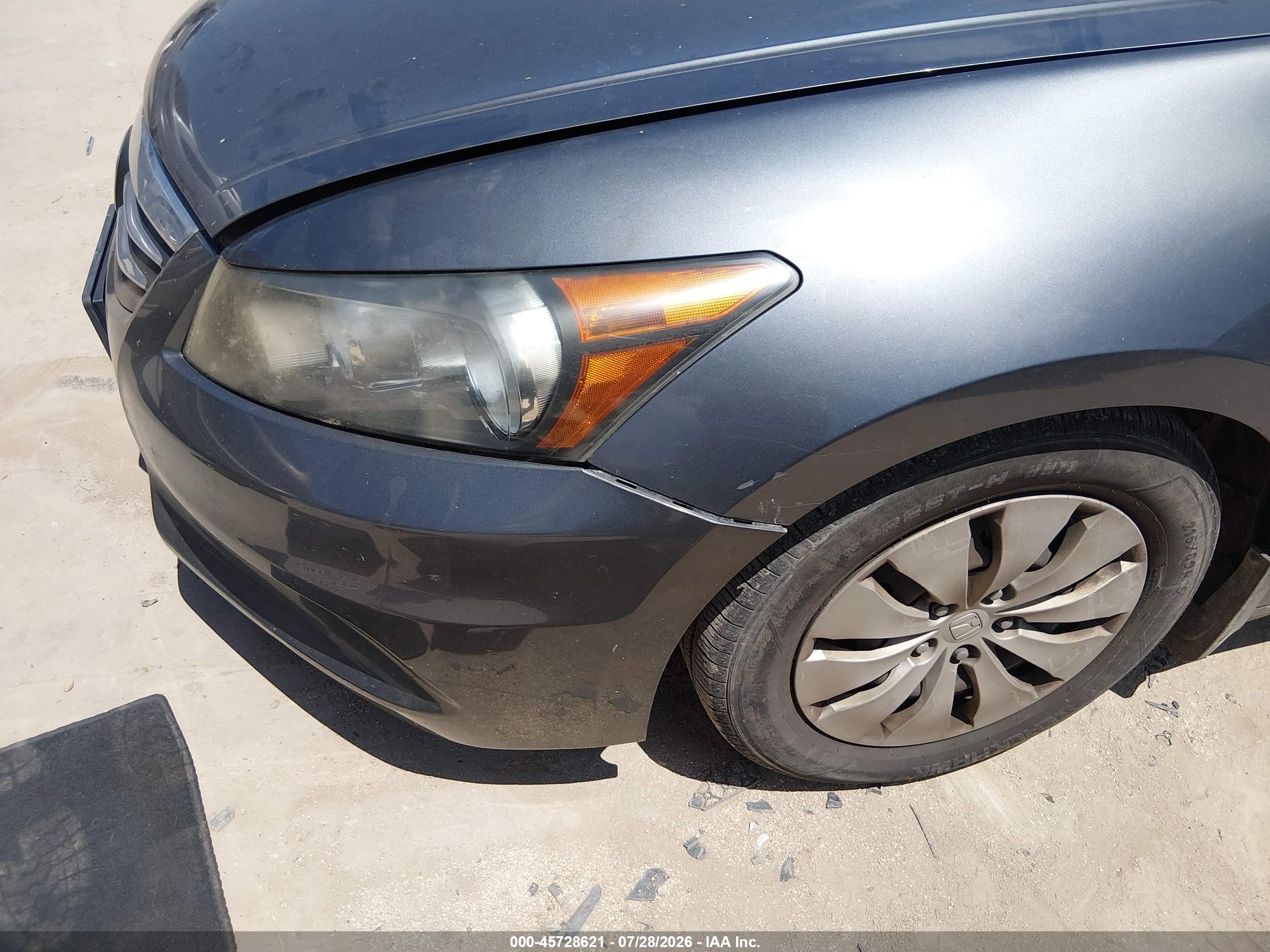2012 Honda Accord Sdn Lx Gray vin: 1HGCP2F30CA214122