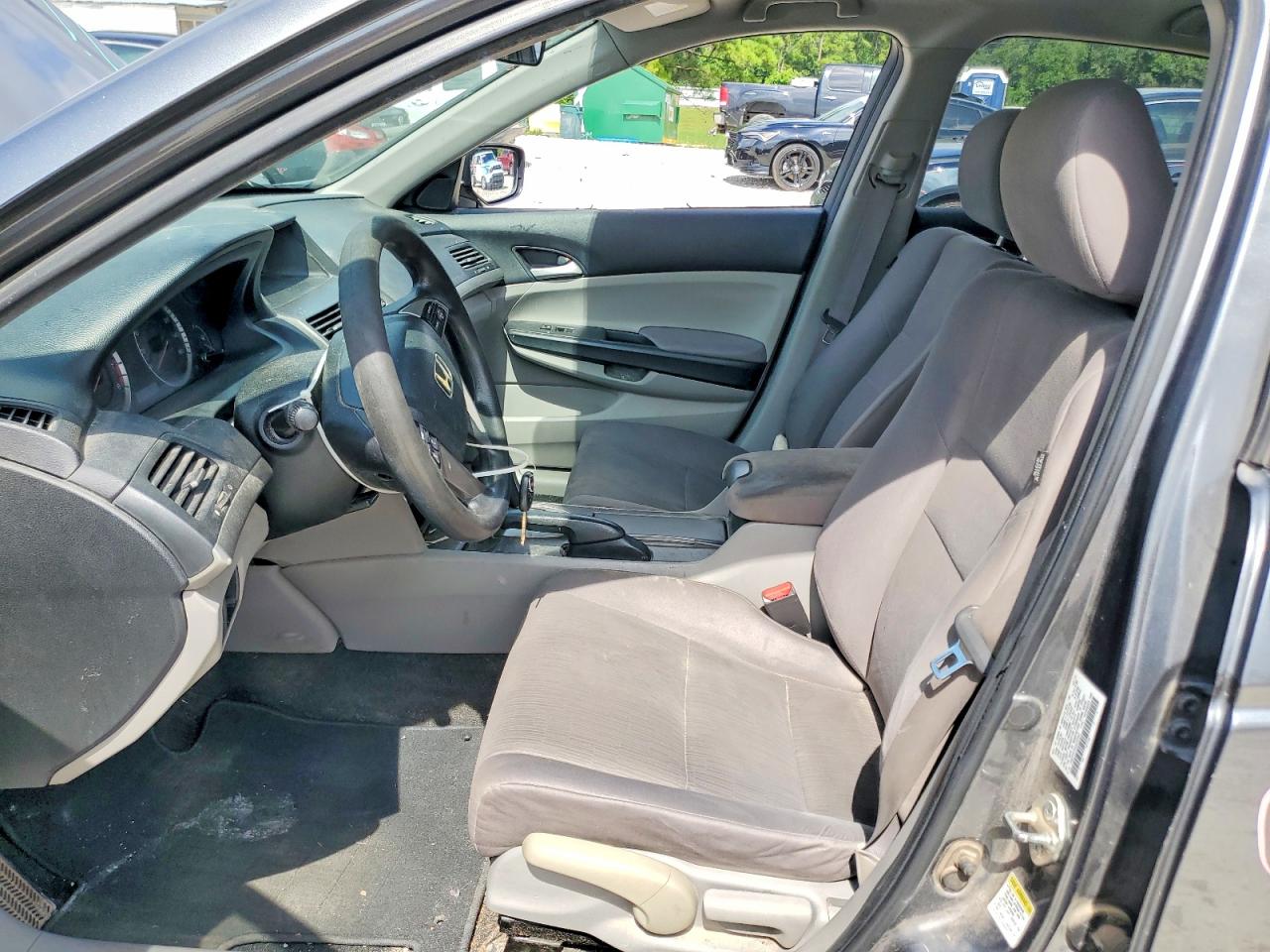 2012 Honda Accord Lx Gray vin: 1HGCP2F30CA226965