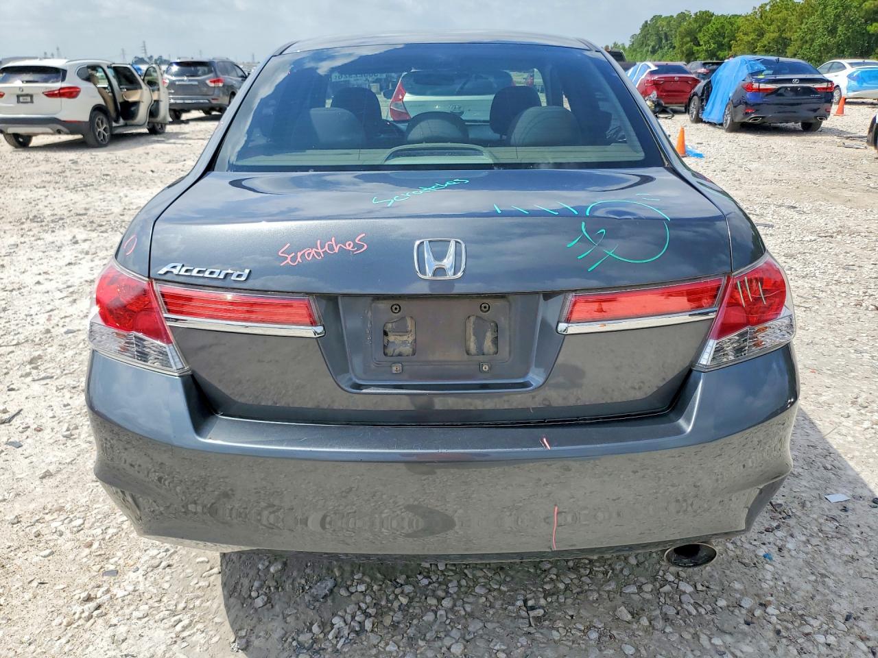 2012 Honda Accord Lx Gray vin: 1HGCP2F30CA226965