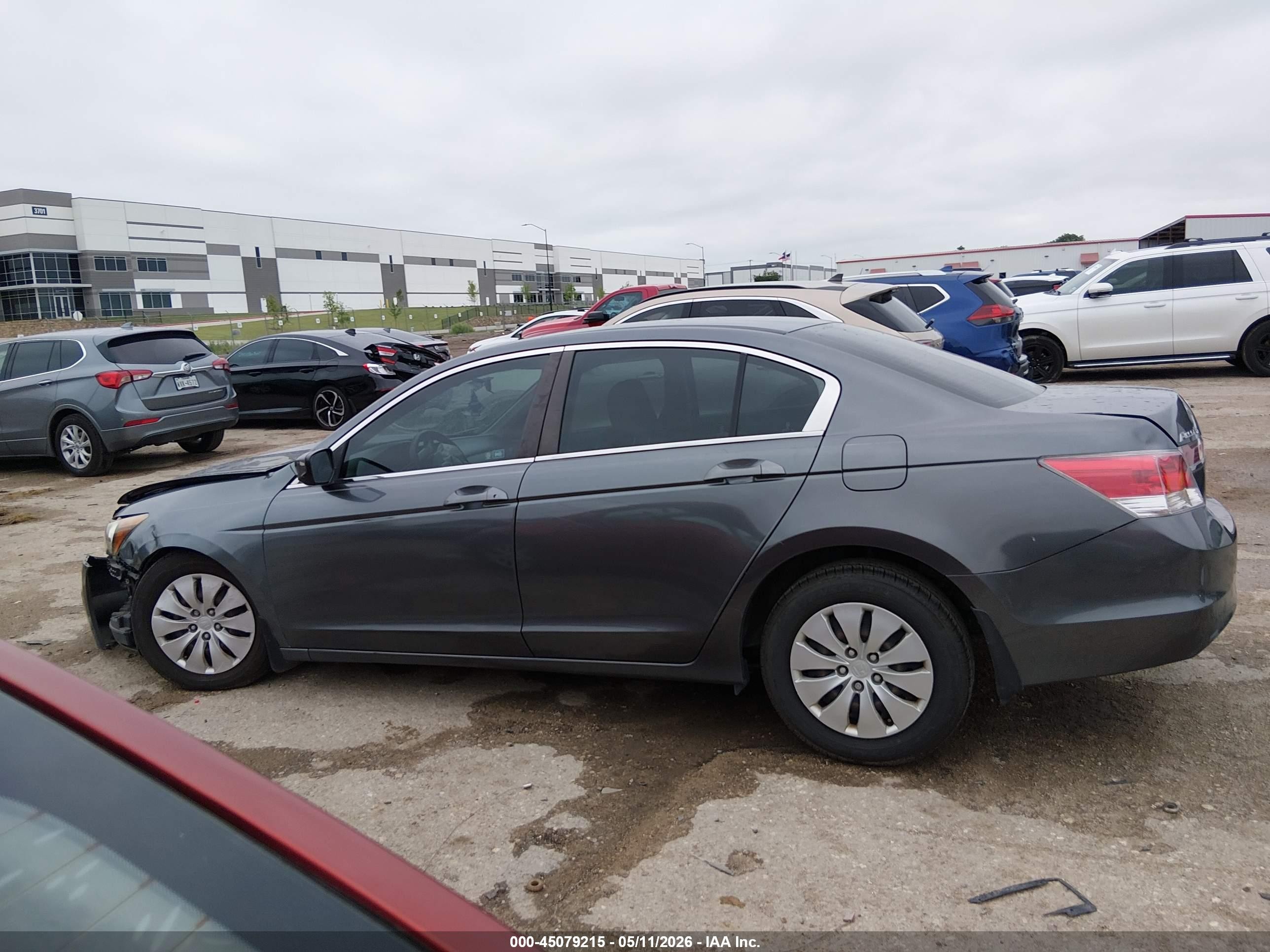 2012 Honda Accord 2.4 Lx Gray vin: 1HGCP2F30CA228120