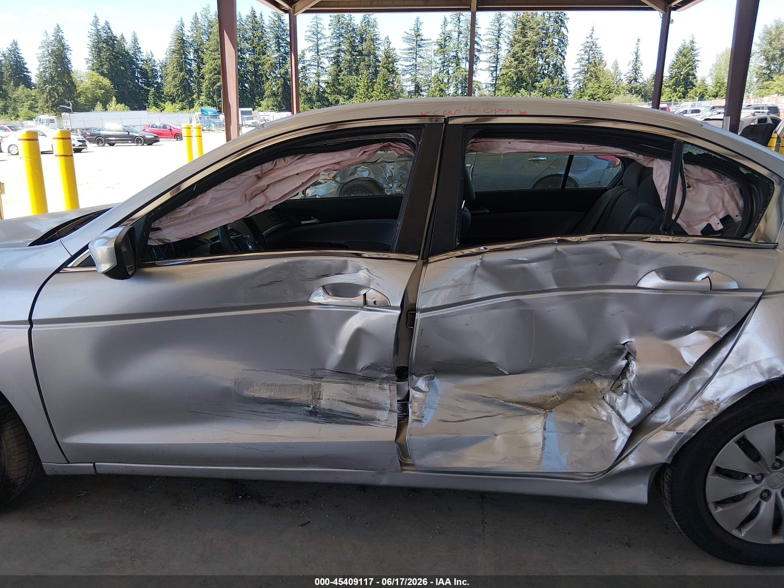 2012 Honda Accord 2.4 Lx Silver vin: 1HGCP2F30CA230479