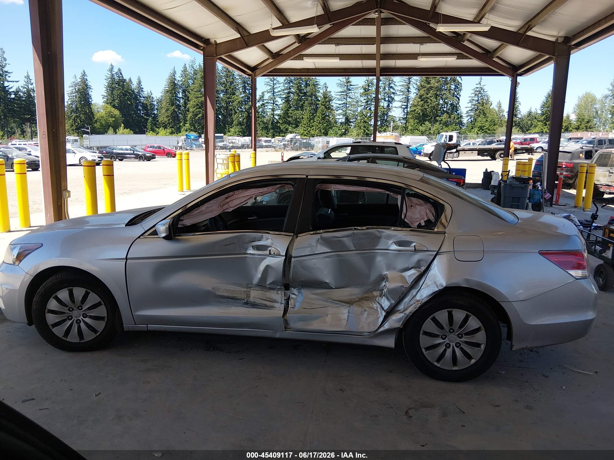 2012 Honda Accord 2.4 Lx Silver vin: 1HGCP2F30CA230479