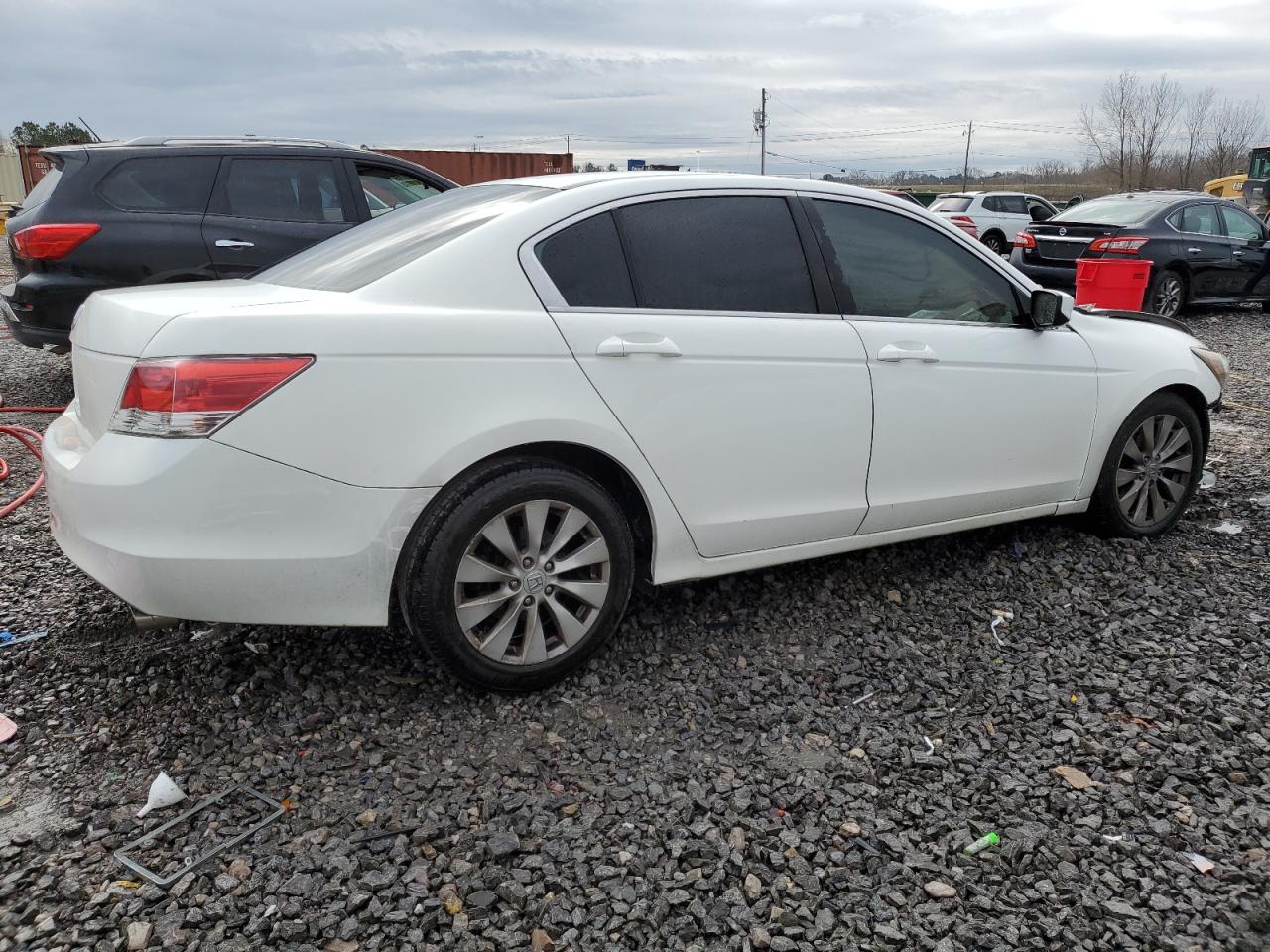 2012 Honda Accord Lx White vin: 1HGCP2F30CA236864