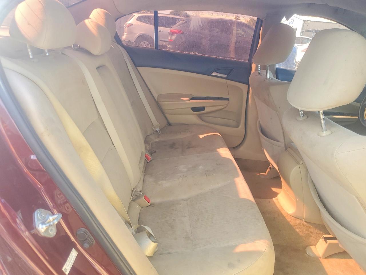 2012 Honda Accord Lx Burgundy vin: 1HGCP2F30CA237352
