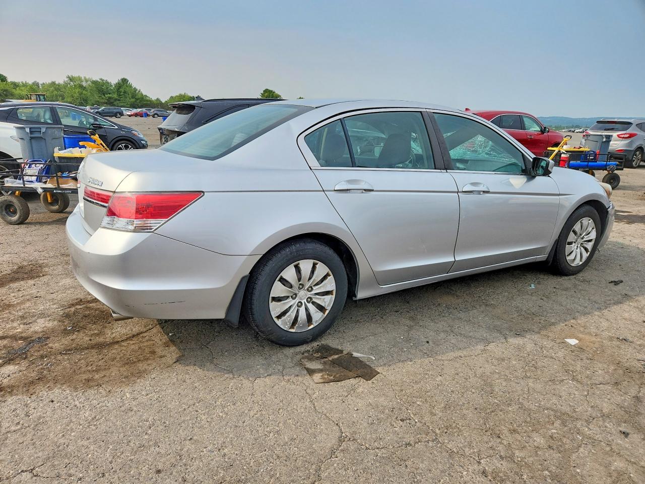 2012 Honda Accord Lx Silver vin: 1HGCP2F30CA241076