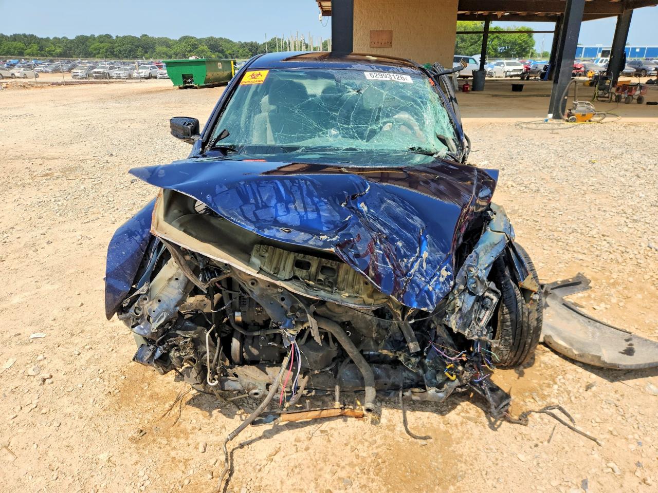 2010 Honda Accord Lx Blue vin: 1HGCP2F31AA002889