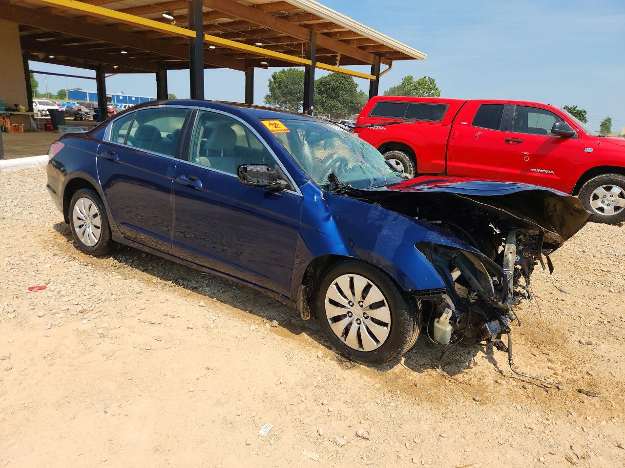2010 Honda Accord Lx Blue vin: 1HGCP2F31AA002889