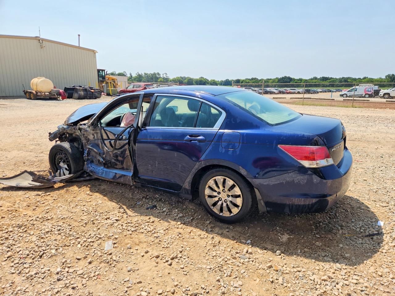 2010 Honda Accord Lx Blue vin: 1HGCP2F31AA002889