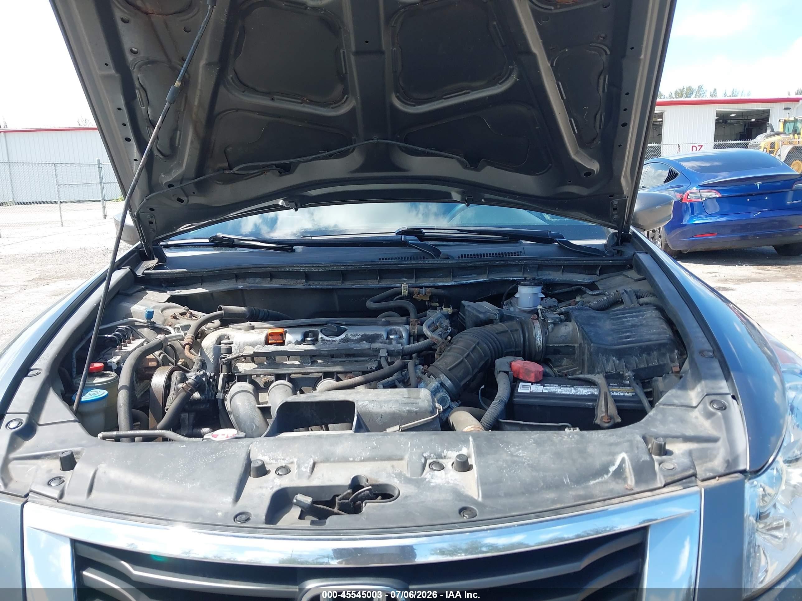 2010 Honda Accord 2.4 Lx Gray vin: 1HGCP2F31AA023192
