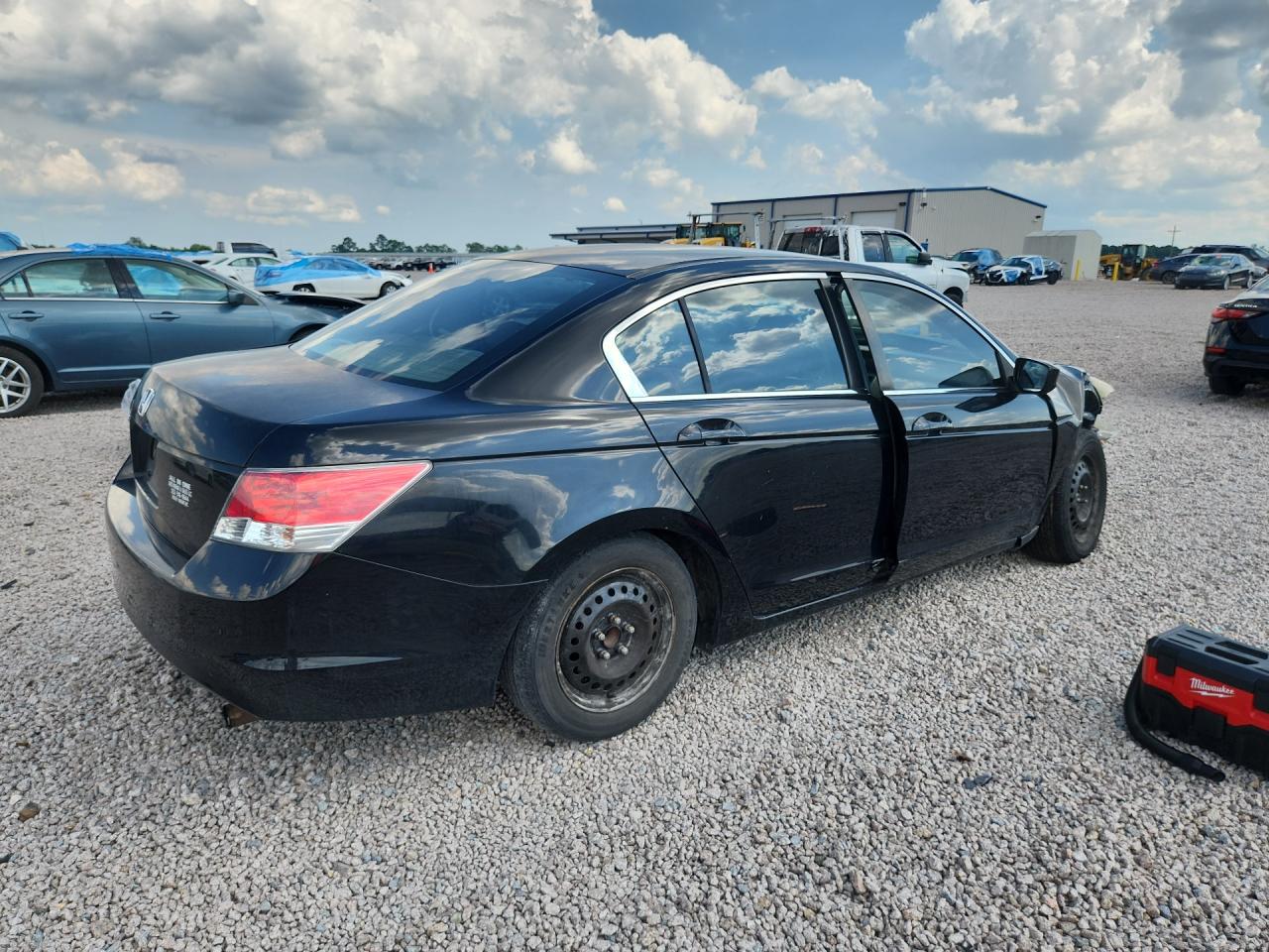 2010 Honda Accord Lx Black vin: 1HGCP2F31AA024052