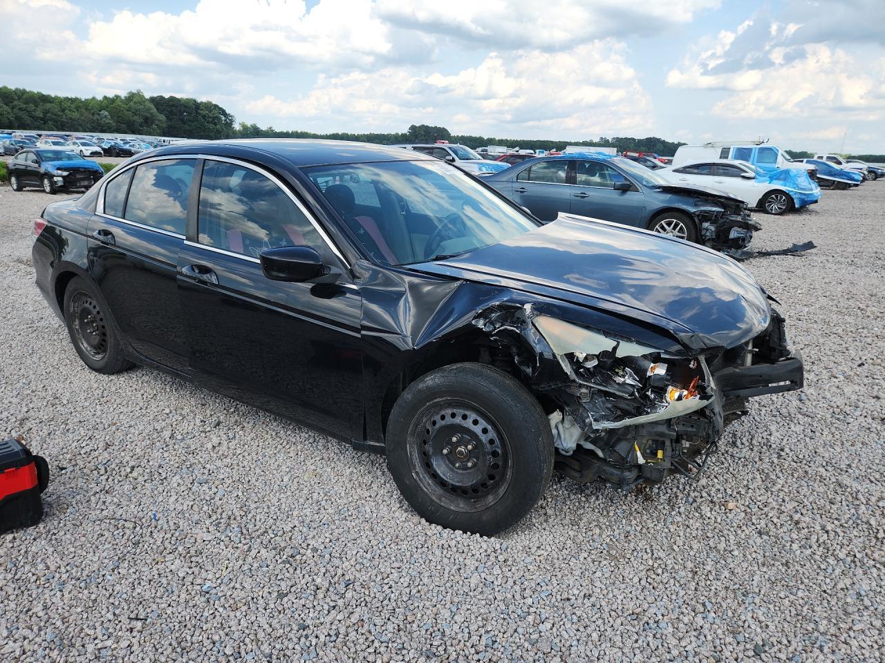 2010 Honda Accord Lx Black vin: 1HGCP2F31AA024052