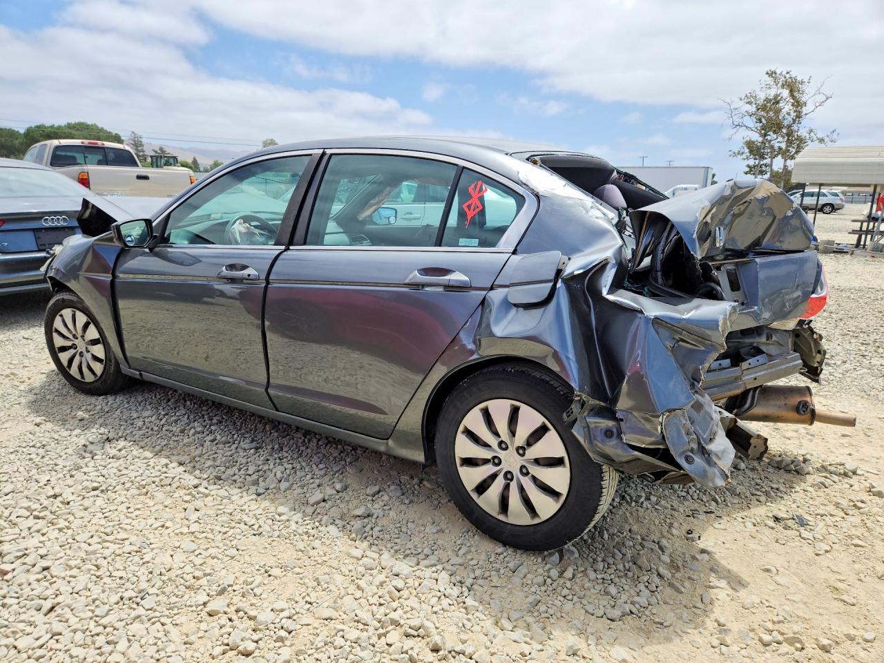 2010 Honda Accord Lx Серый vin: 1HGCP2F31AA068021