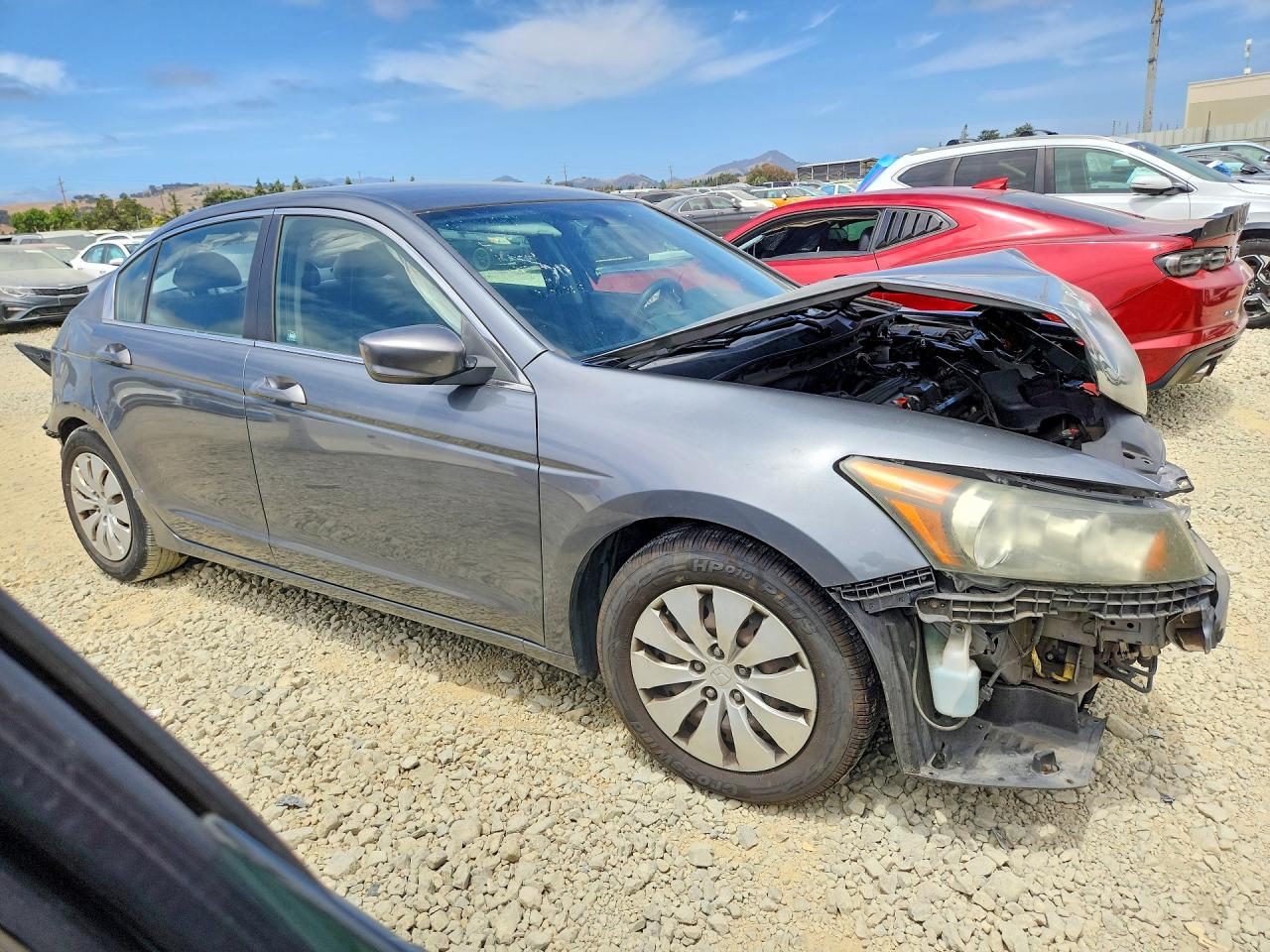 2010 Honda Accord Lx Серый vin: 1HGCP2F31AA068021