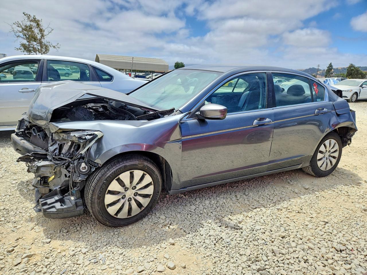 2010 Honda Accord Lx Gray vin: 1HGCP2F31AA068021