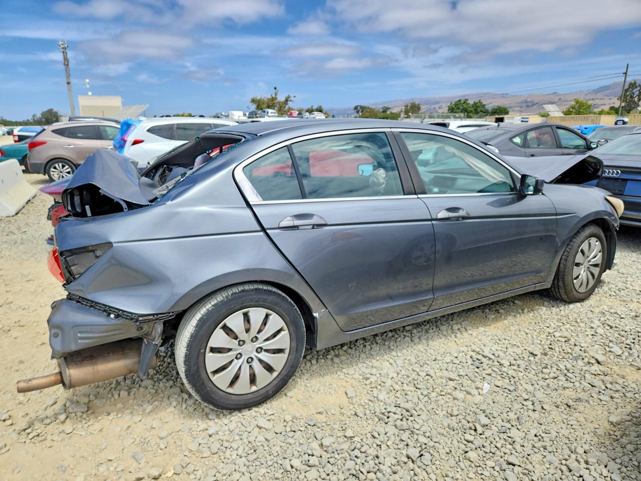2010 Honda Accord Lx Серый vin: 1HGCP2F31AA068021