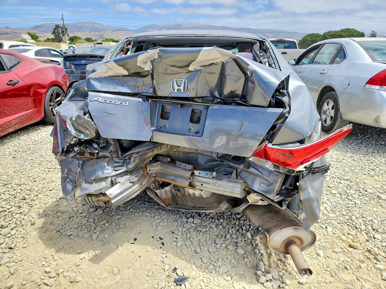2010 Honda Accord Lx Серый vin: 1HGCP2F31AA068021
