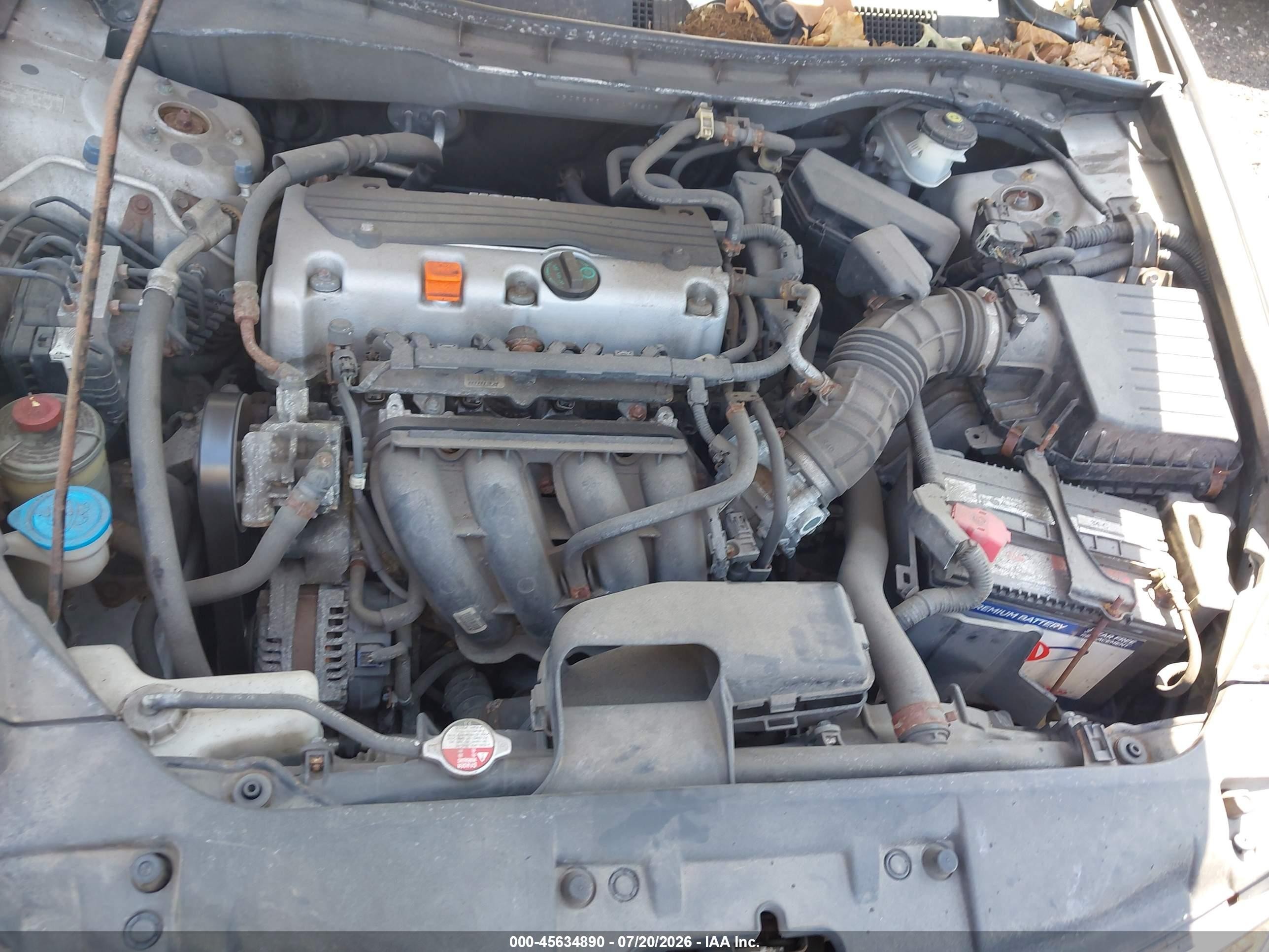 2010 Honda Accord 2.4 Lx Серебряный vin: 1HGCP2F31AA078239