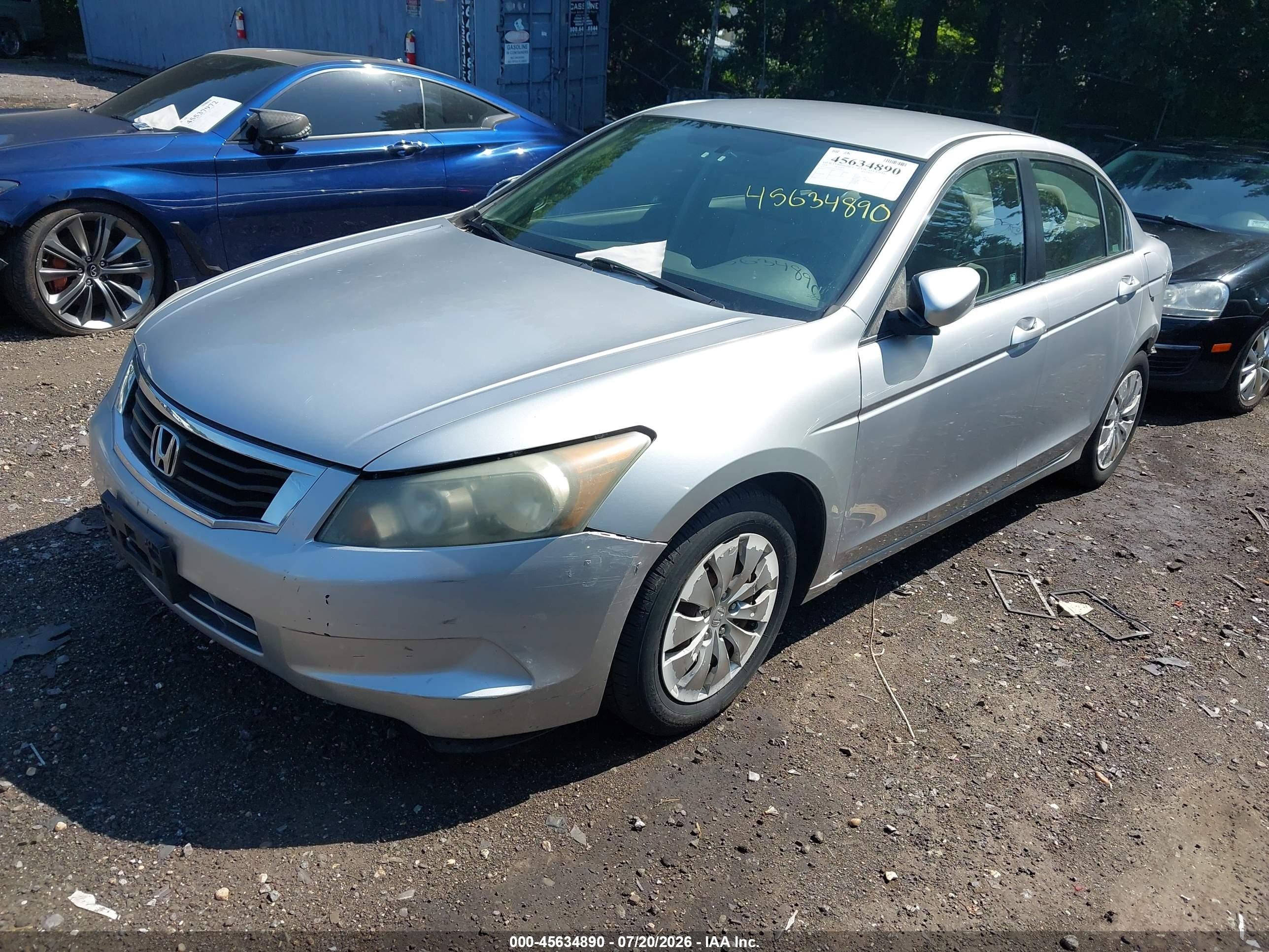 2010 Honda Accord 2.4 Lx Серебряный vin: 1HGCP2F31AA078239