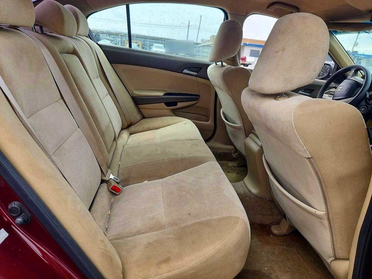 2010 Honda Accord Lx Burgundy vin: 1HGCP2F31AA078872