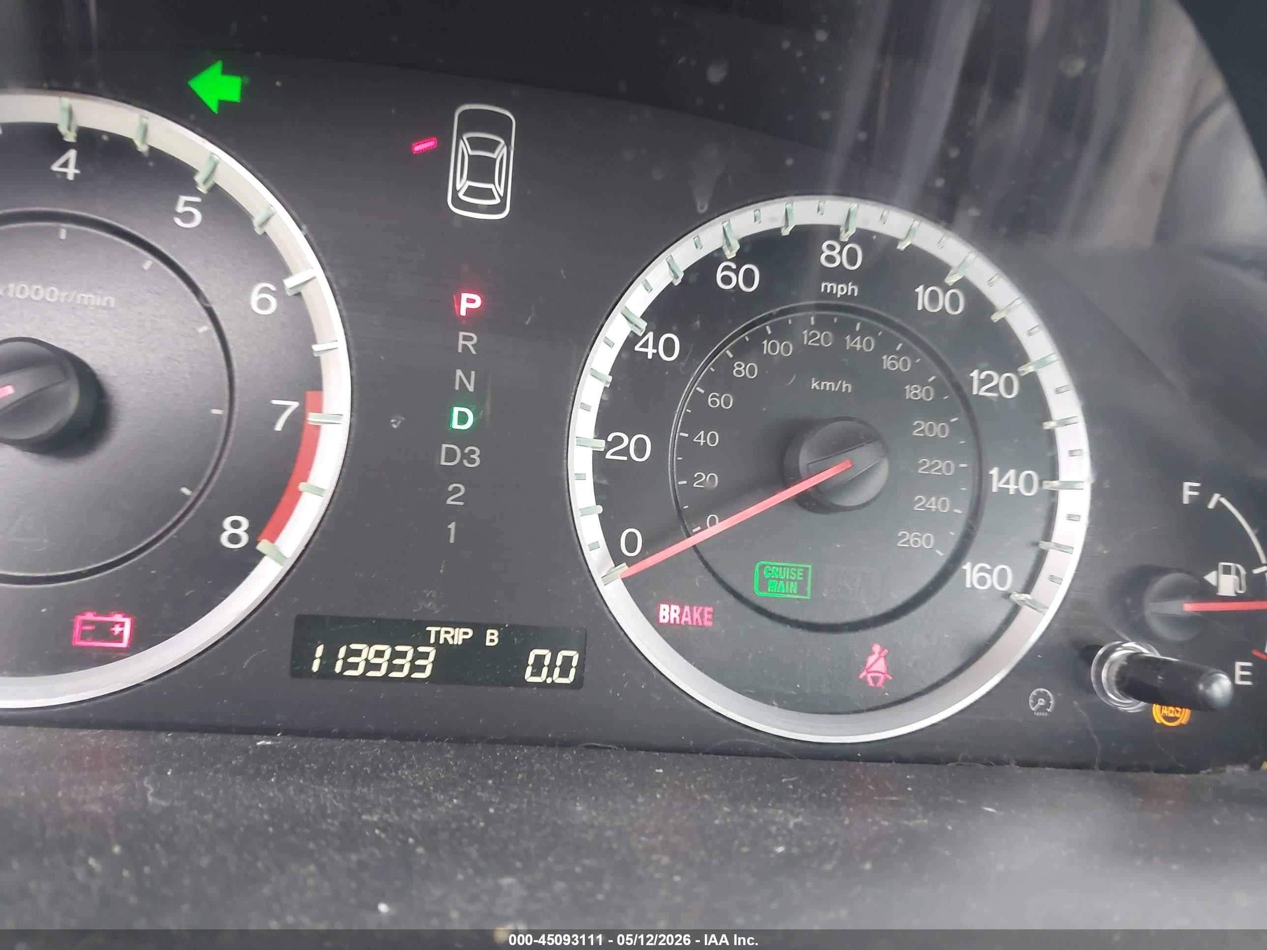 2010 Honda Accord 2.4 Lx Gray vin: 1HGCP2F31AA083361