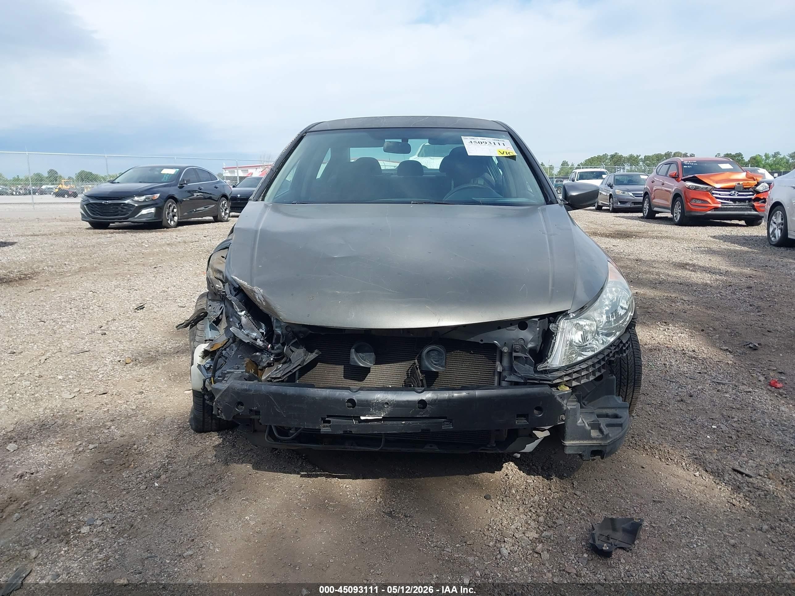 2010 Honda Accord 2.4 Lx Gray vin: 1HGCP2F31AA083361