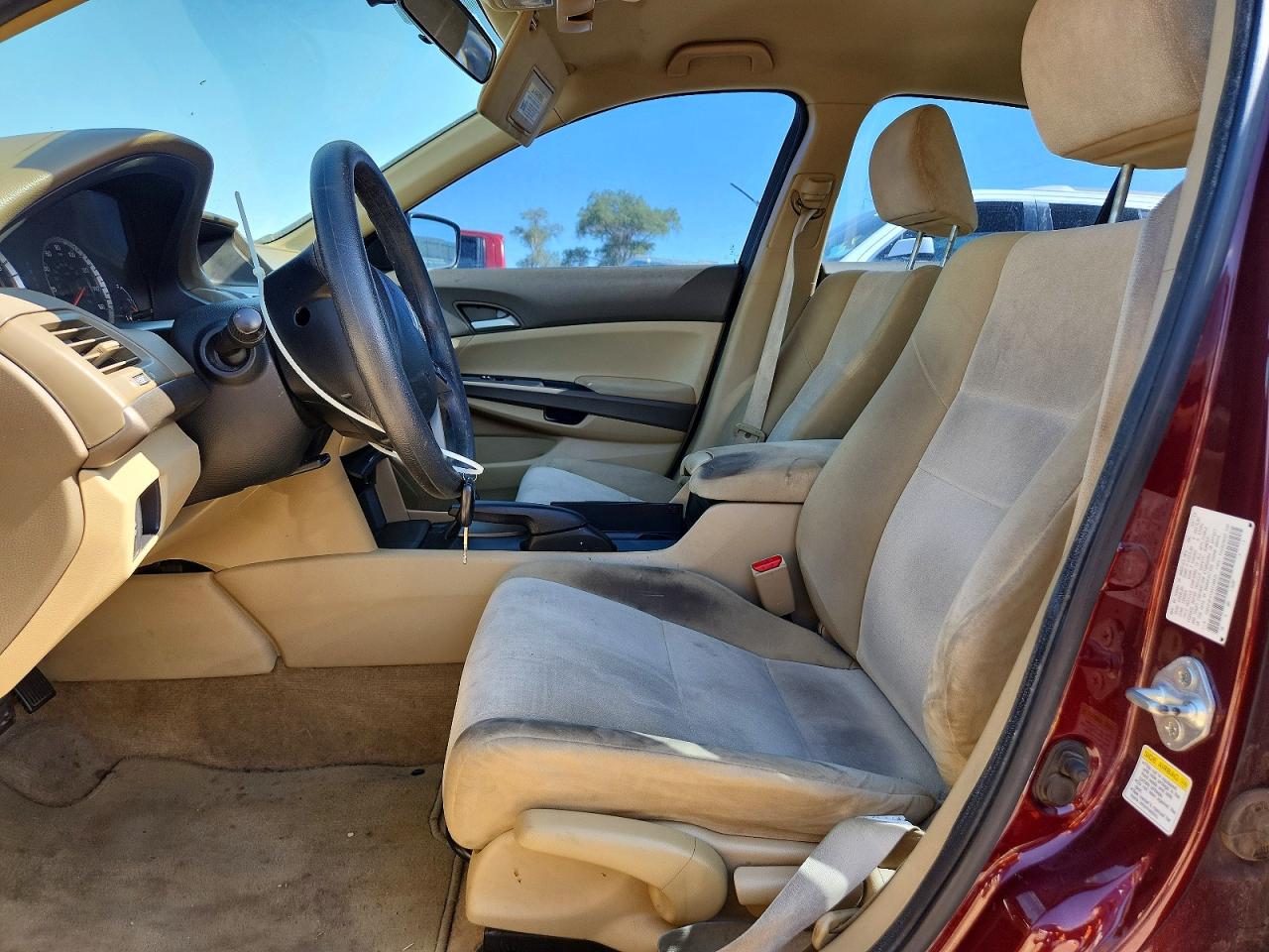 2010 Honda Accord Lx Бордовый vin: 1HGCP2F31AA108825