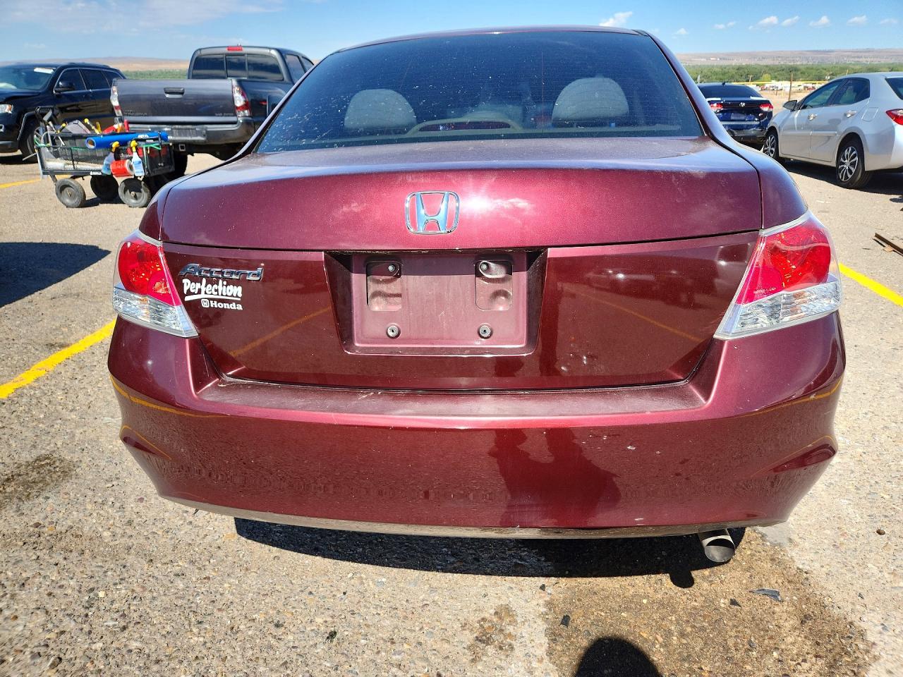 2010 Honda Accord Lx Бордовый vin: 1HGCP2F31AA108825