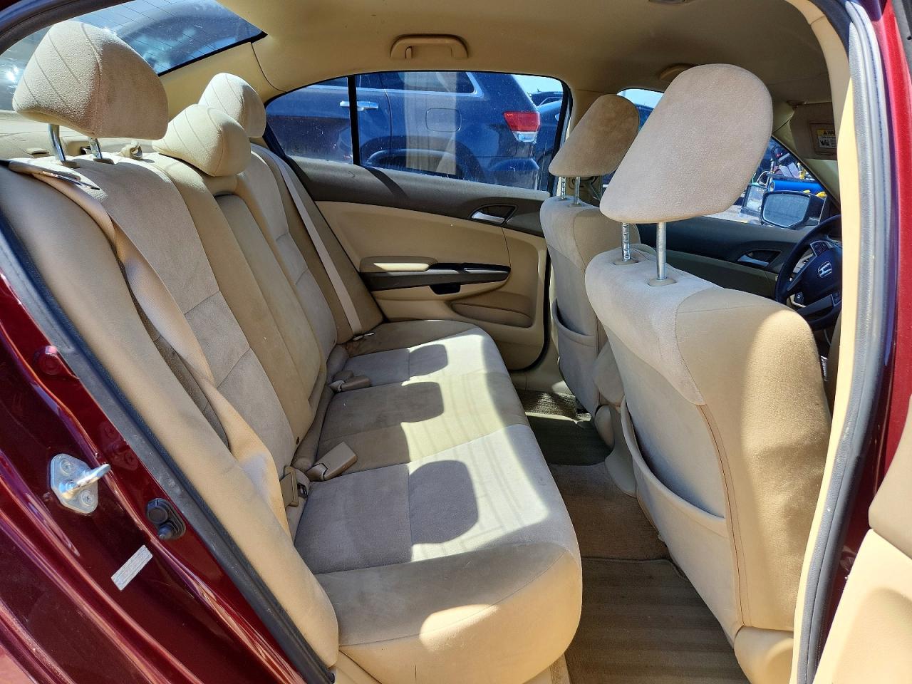 2010 Honda Accord Lx Бордовый vin: 1HGCP2F31AA108825
