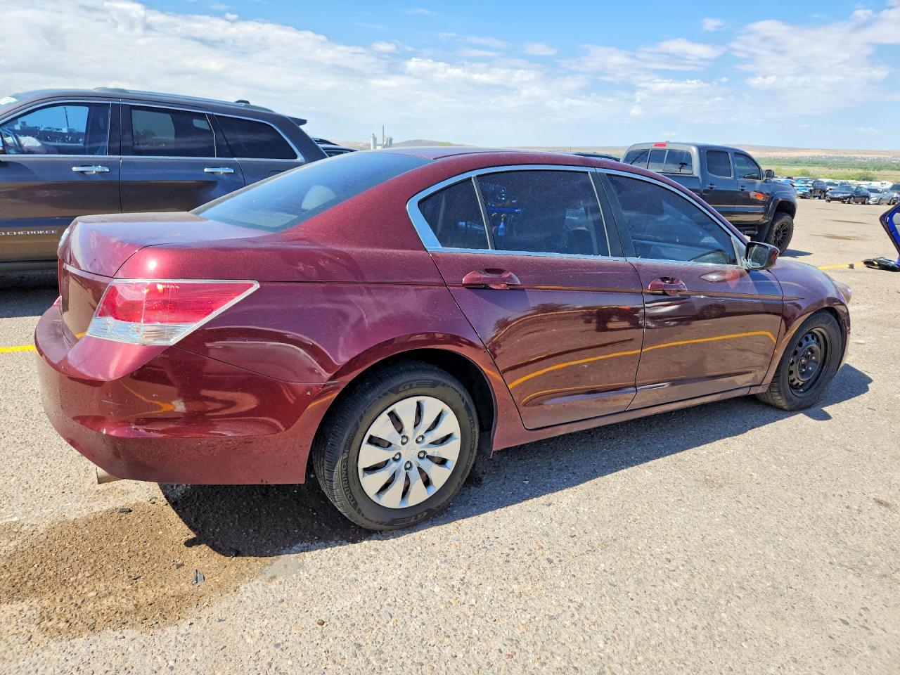 2010 Honda Accord Lx Бордовый vin: 1HGCP2F31AA108825