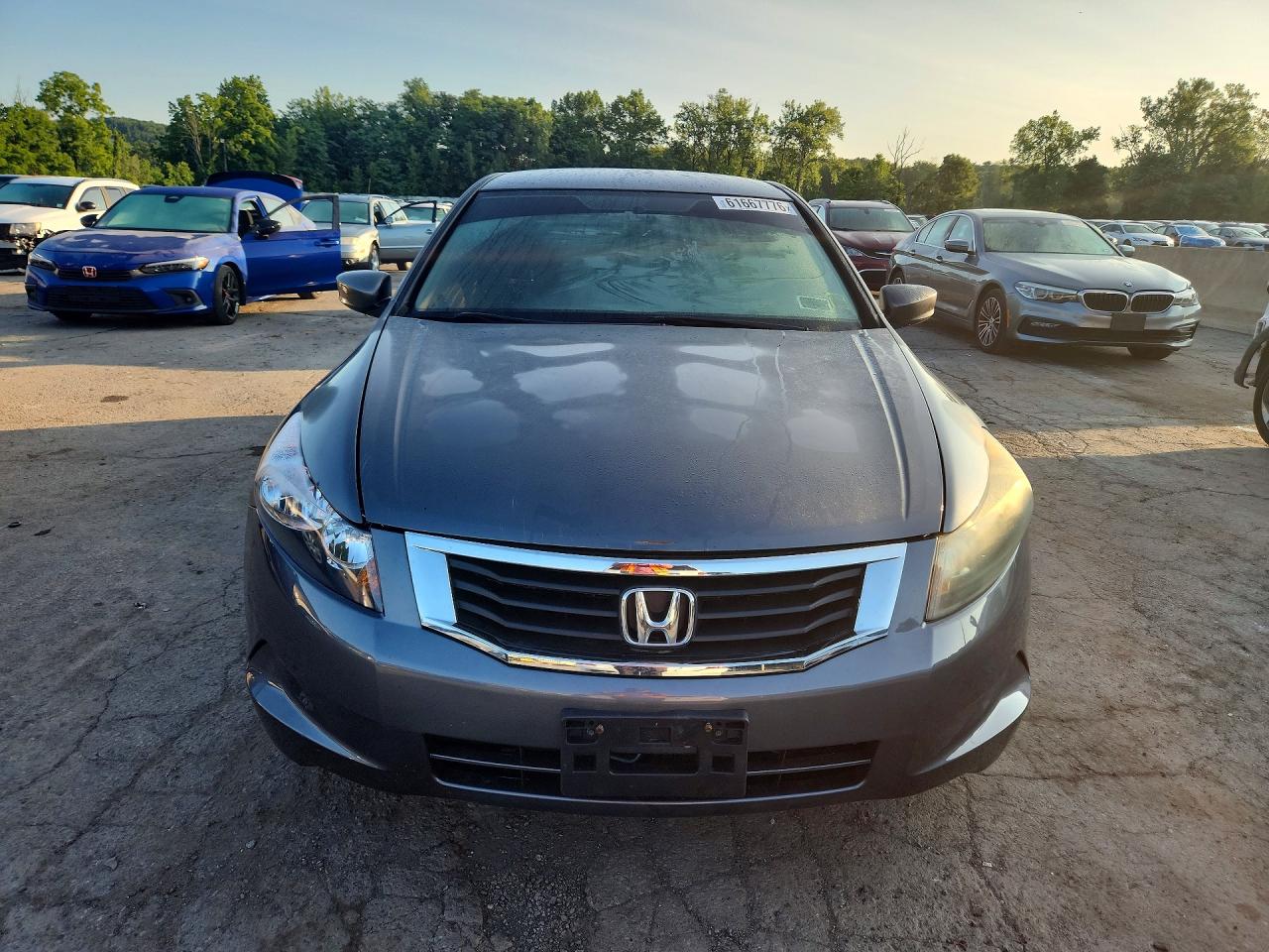 2010 Honda Accord Lx Gray vin: 1HGCP2F31AA120389