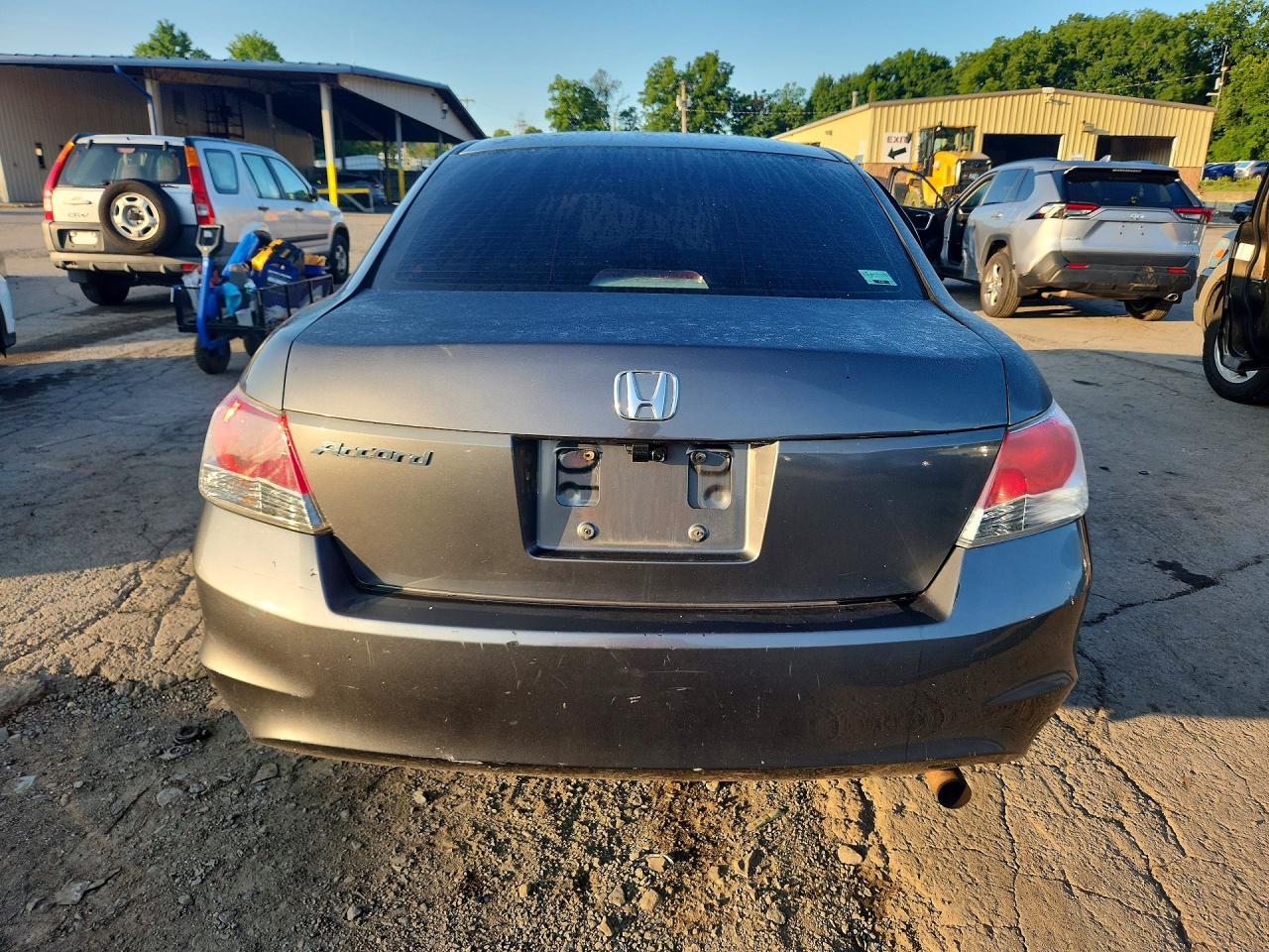 2010 Honda Accord Lx Gray vin: 1HGCP2F31AA120389
