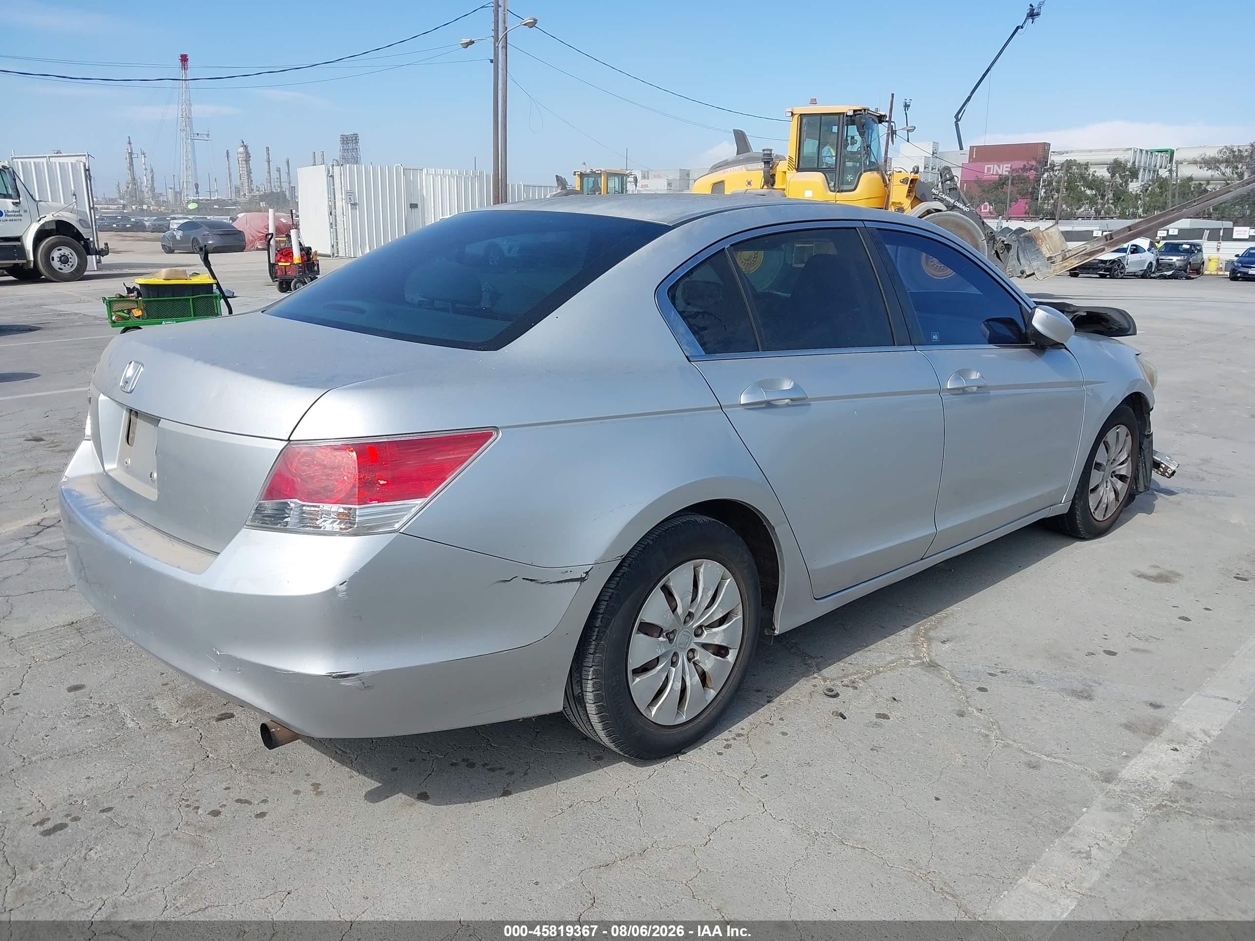2010 Honda Accord 2.4 Lx Silver vin: 1HGCP2F31AA121459