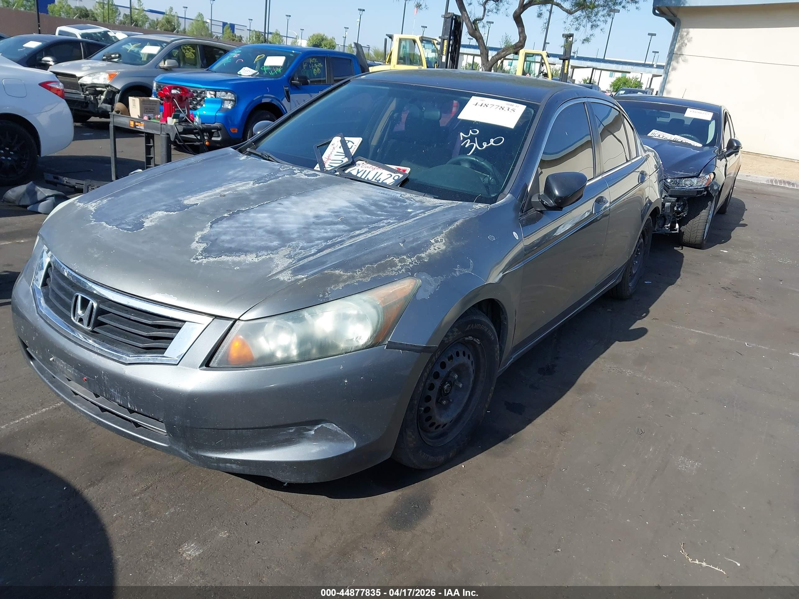 2010 Honda Accord 2.4 Lx Серый vin: 1HGCP2F31AA132753