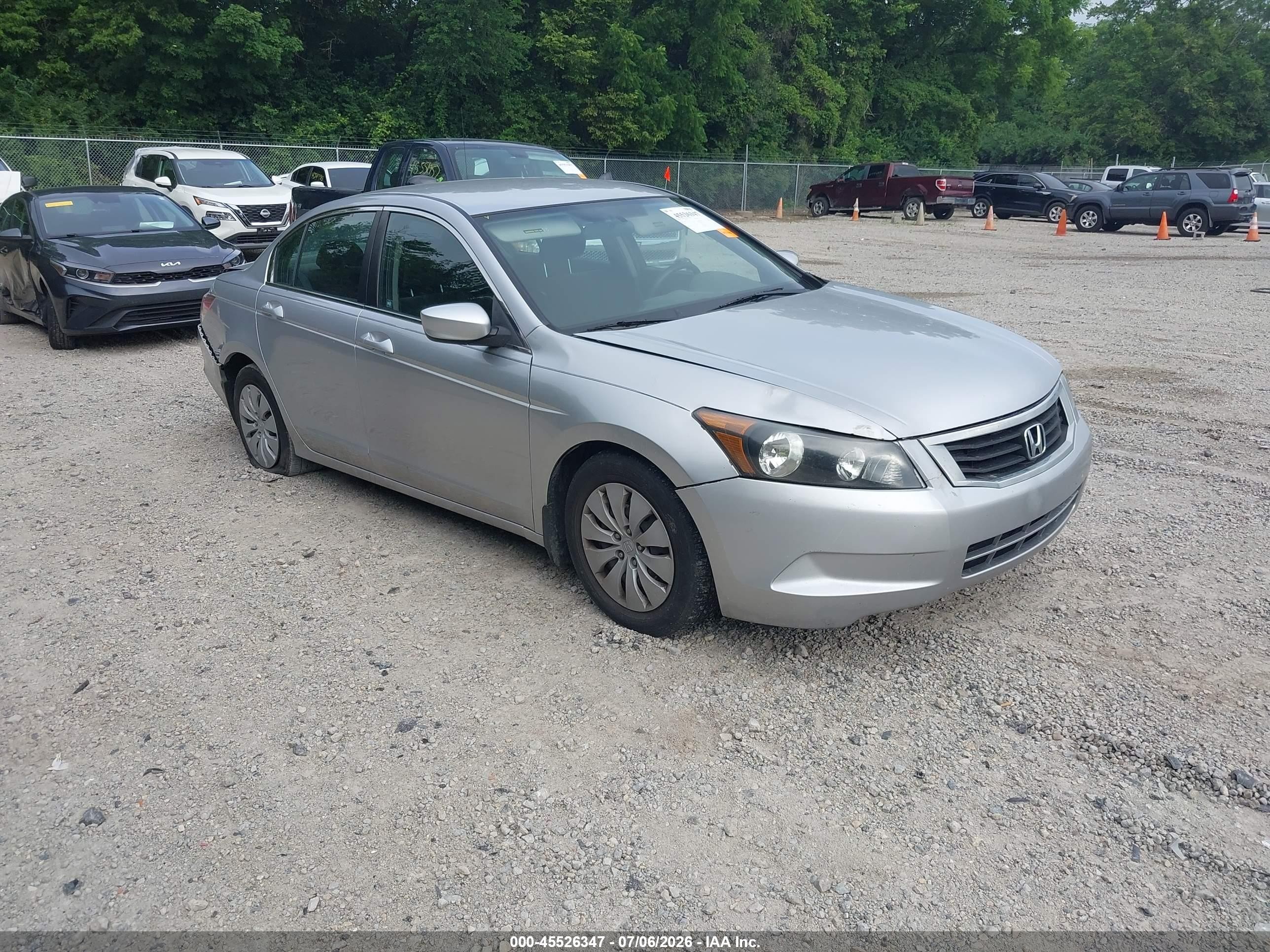 2010 Honda Accord 2.4 Lx Gray vin: 1HGCP2F31AA135345