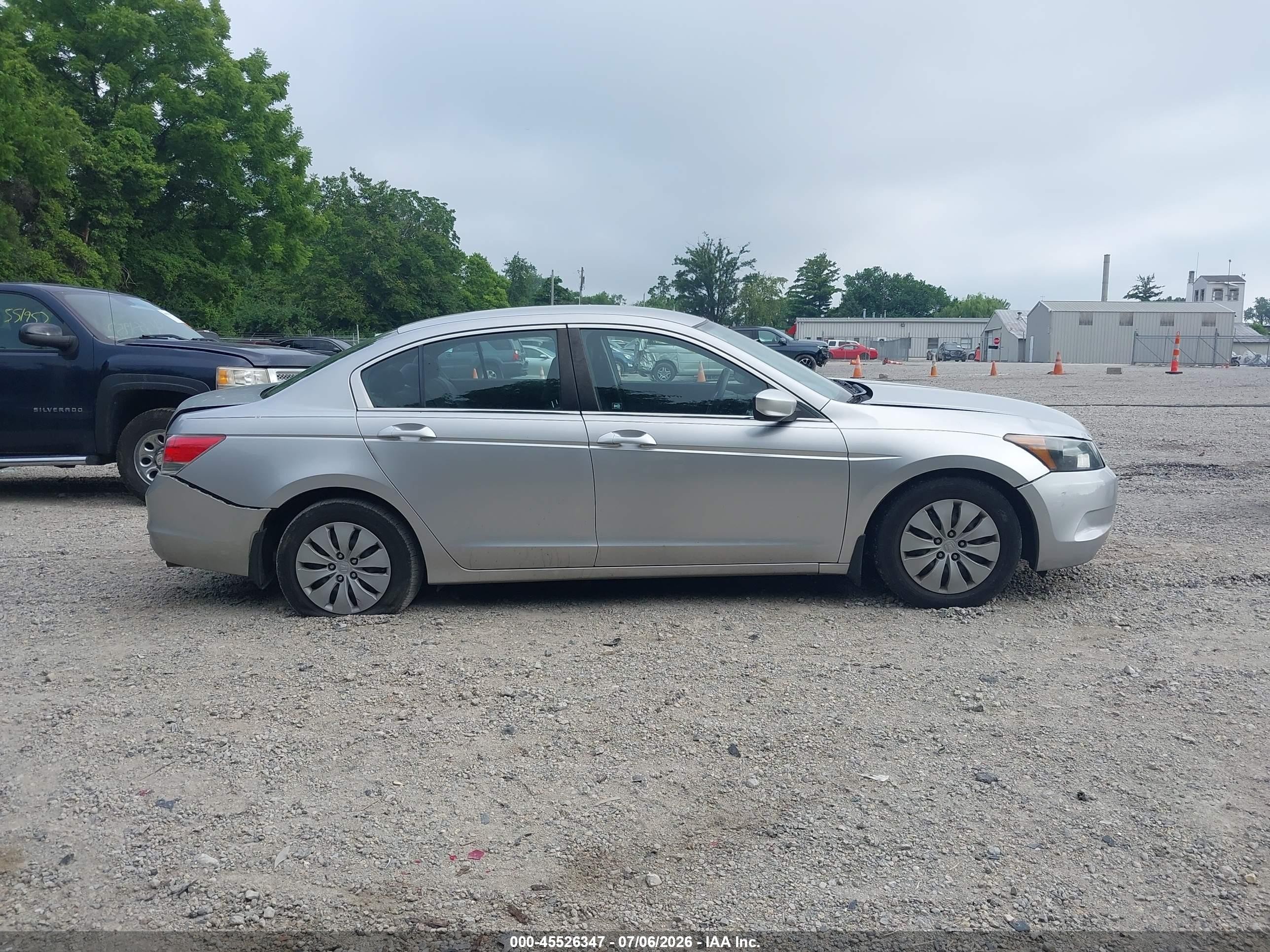 2010 Honda Accord 2.4 Lx Gray vin: 1HGCP2F31AA135345