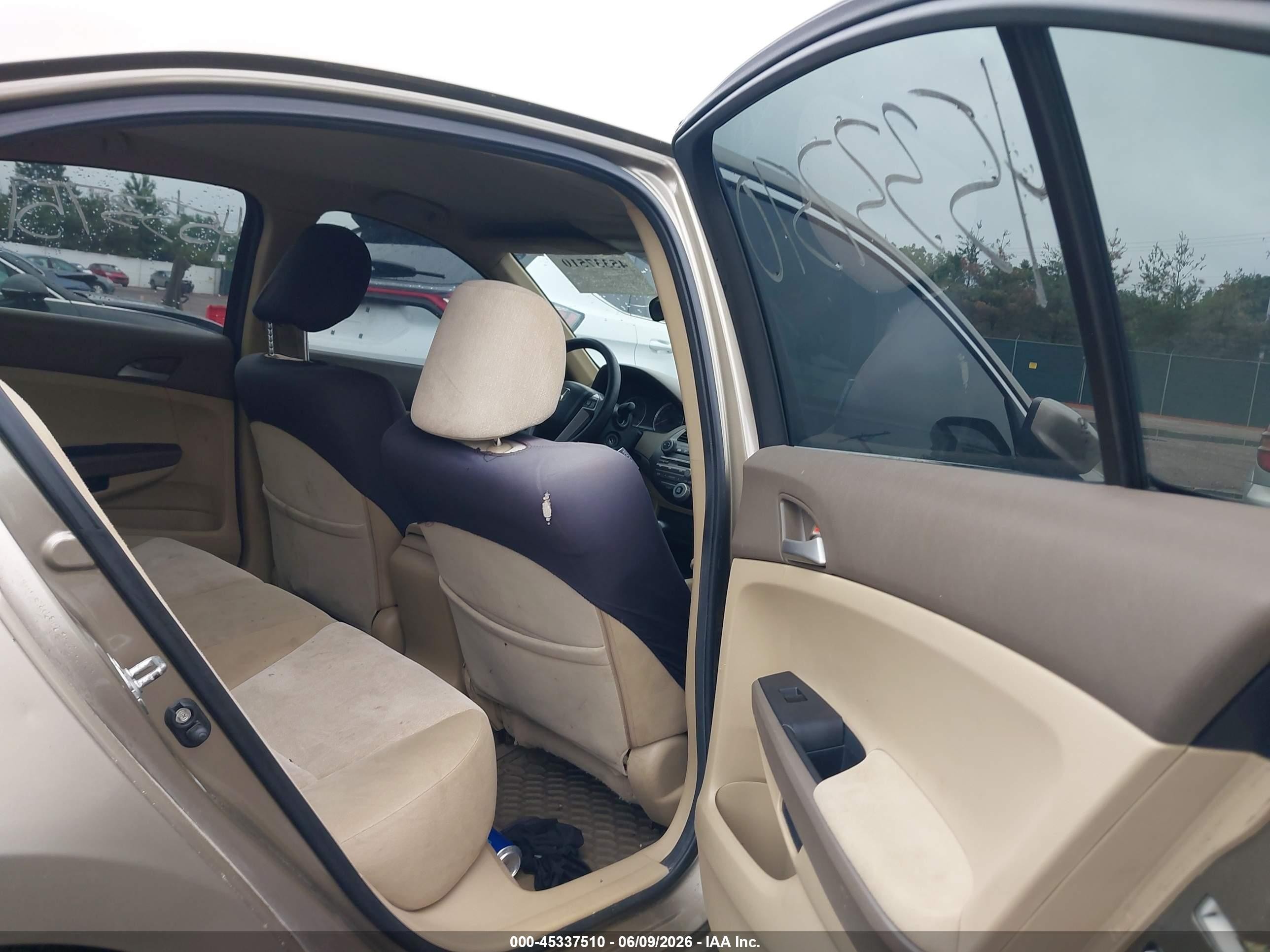 2010 Honda Accord 2.4 Lx Gold vin: 1HGCP2F31AA153540