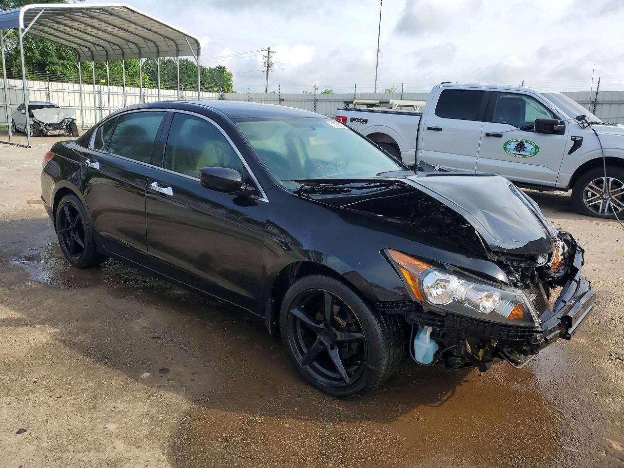 2010 Honda Accord Lx Black vin: 1HGCP2F31AA164182