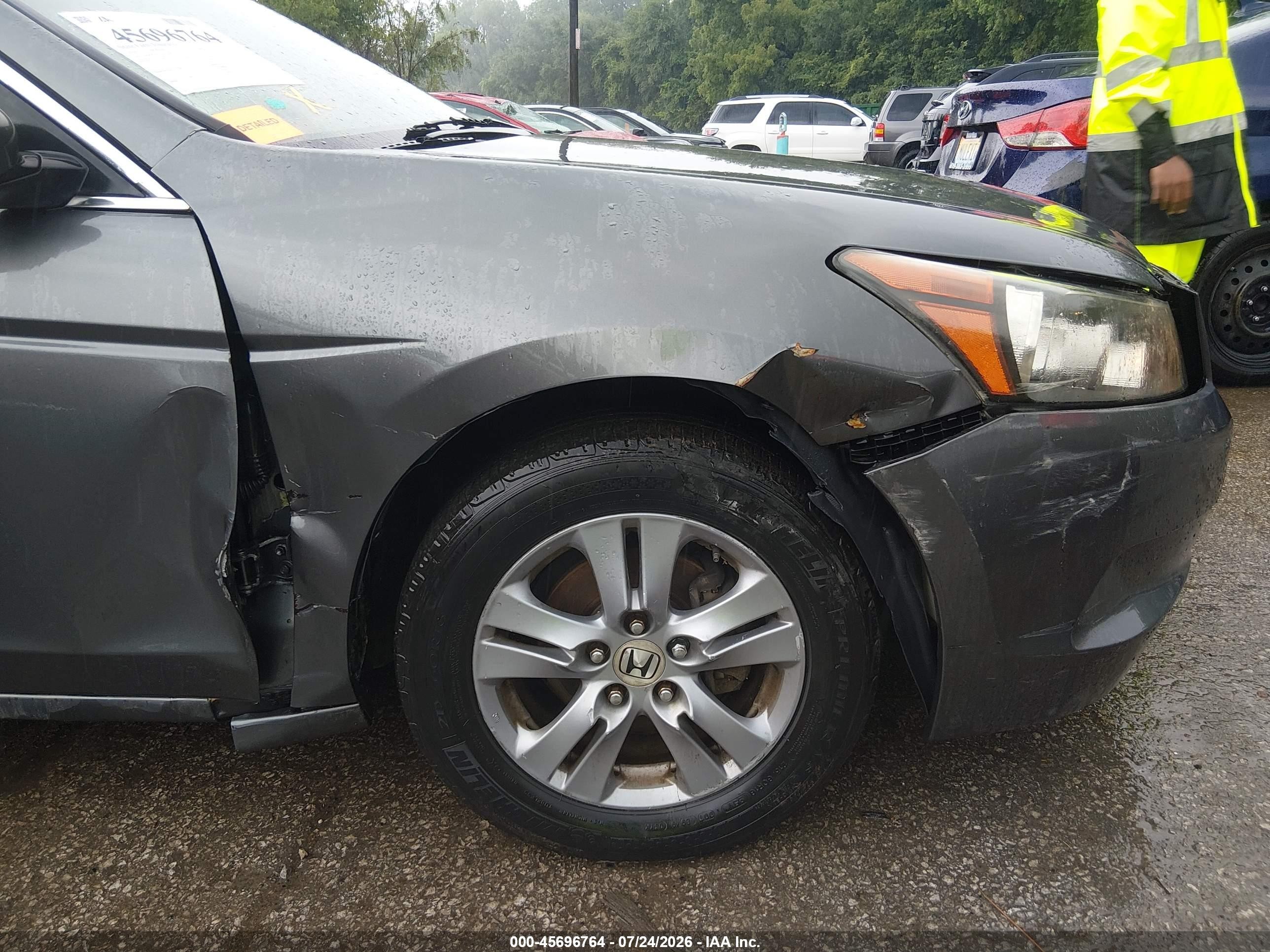 2010 Honda Accord 2.4 Lx Gray vin: 1HGCP2F31AA171973