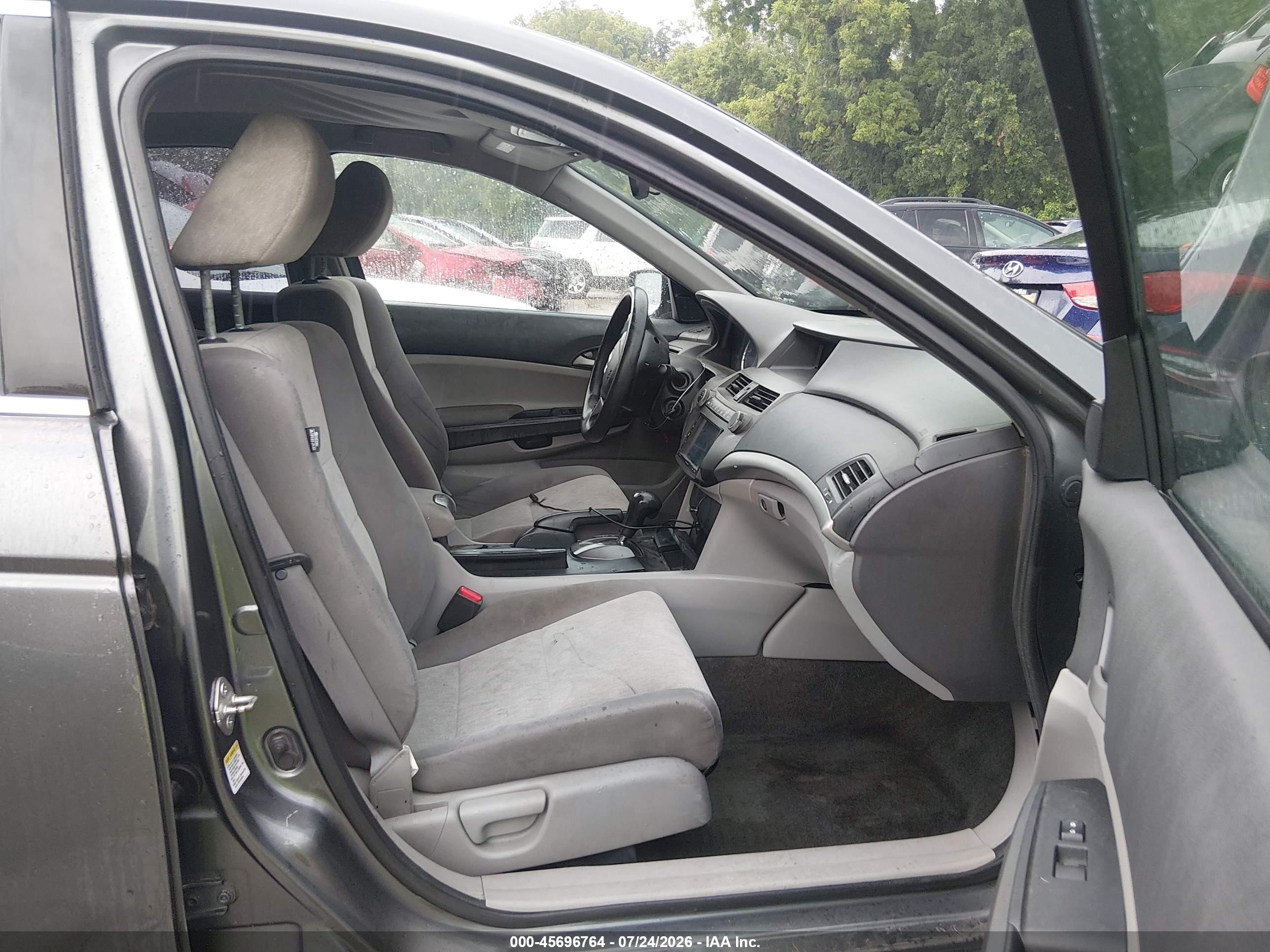 2010 Honda Accord 2.4 Lx Gray vin: 1HGCP2F31AA171973