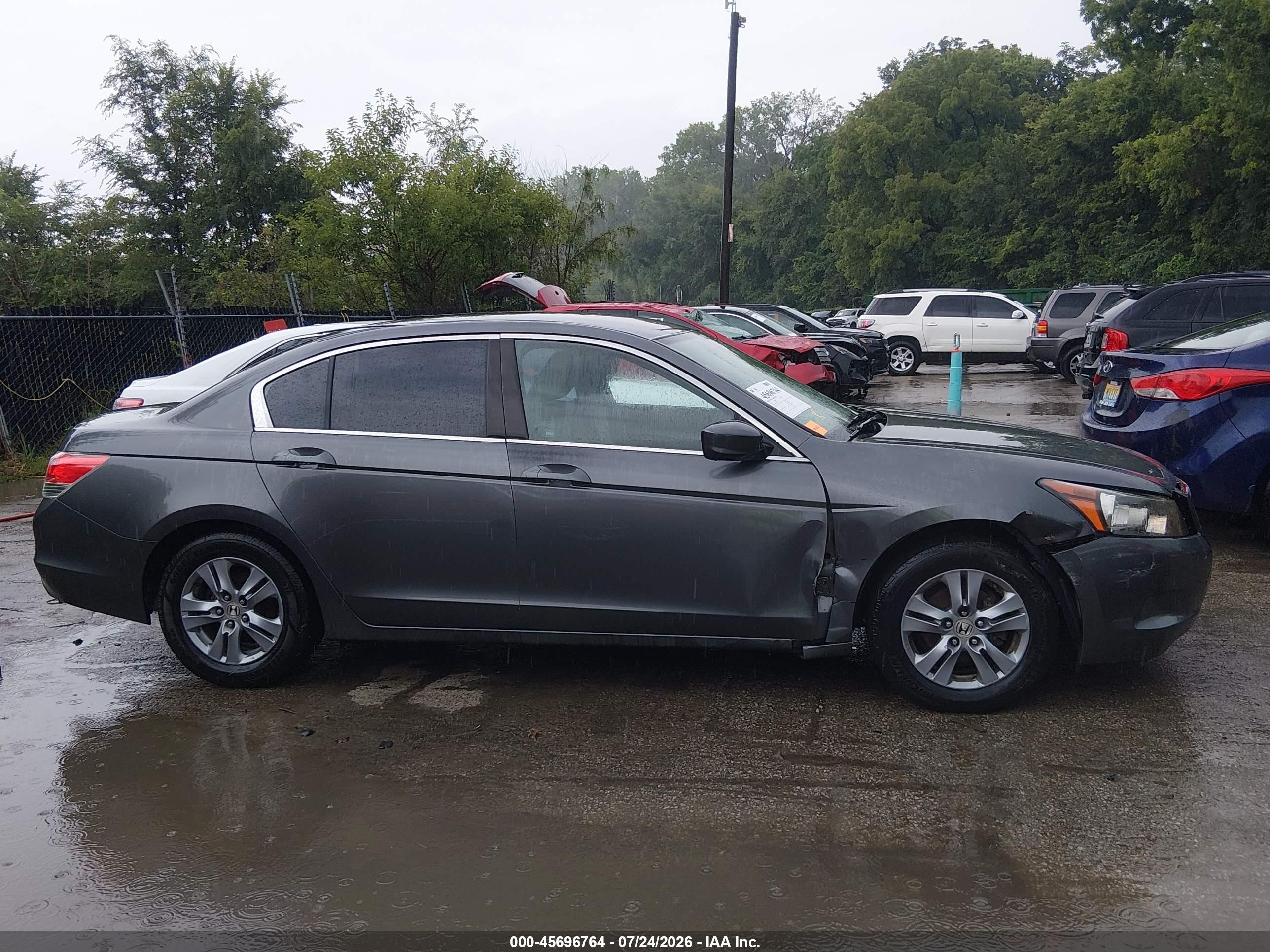 2010 Honda Accord 2.4 Lx Gray vin: 1HGCP2F31AA171973