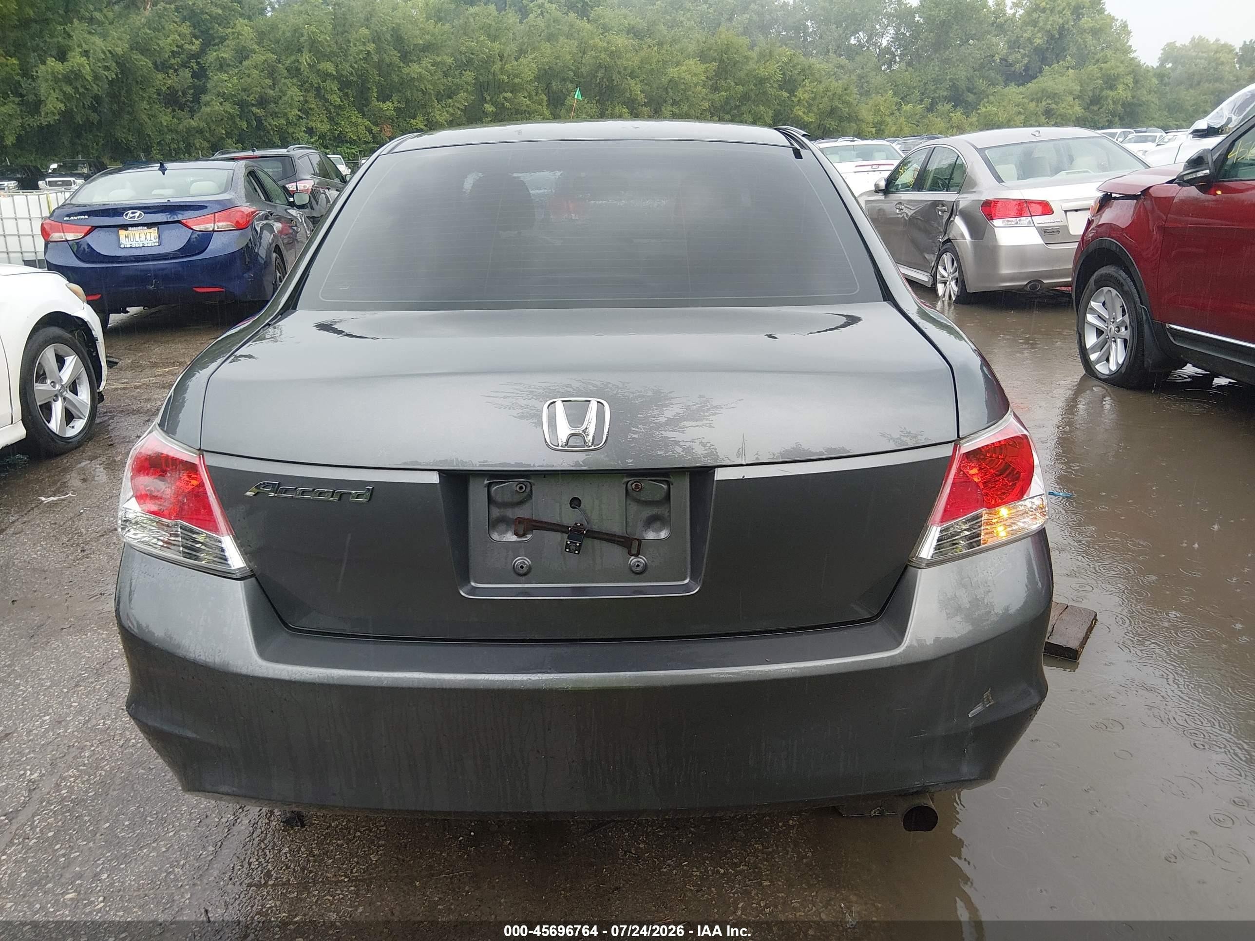 2010 Honda Accord 2.4 Lx Gray vin: 1HGCP2F31AA171973