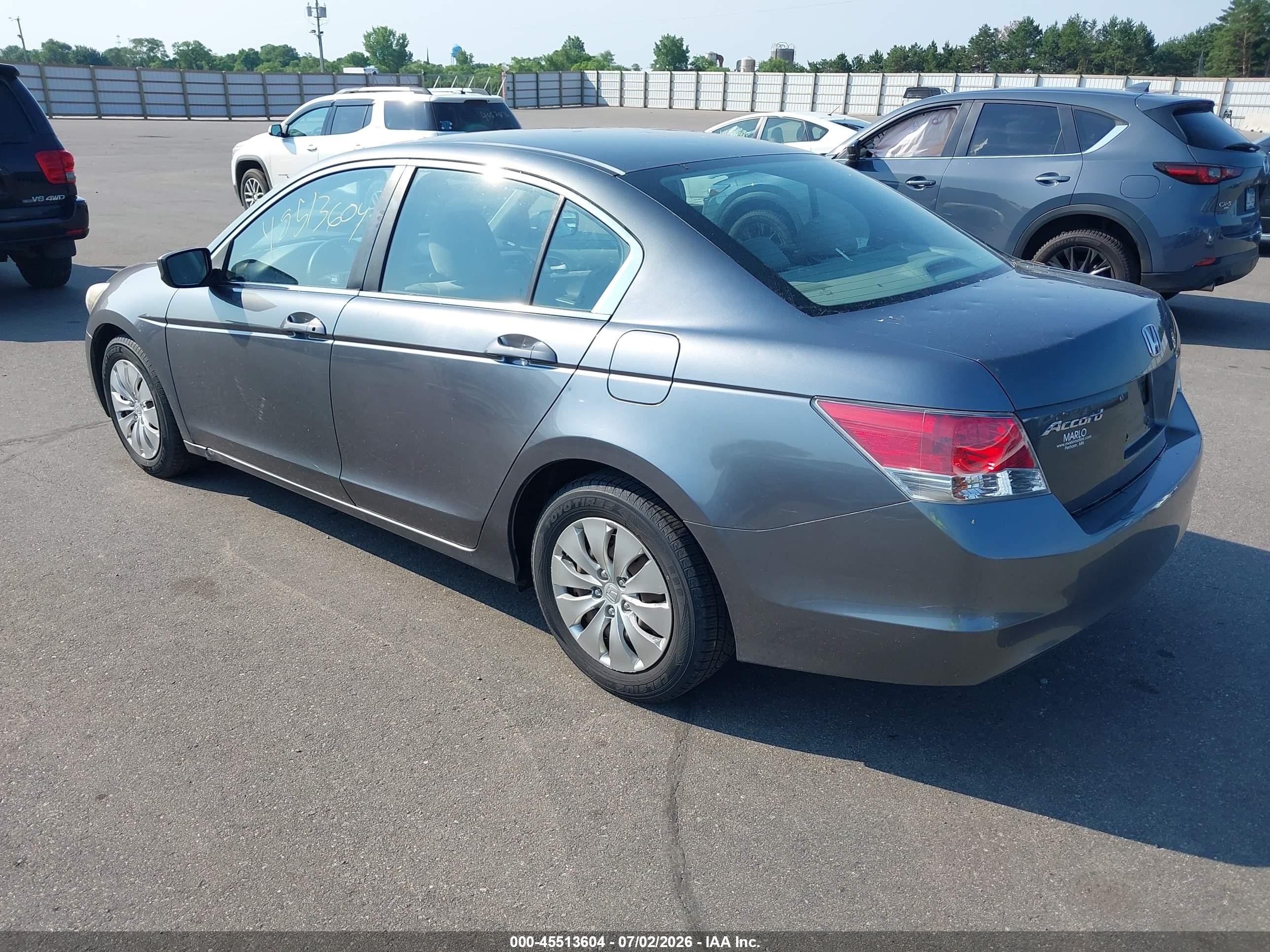 2010 Honda Accord 2.4 Lx Gray vin: 1HGCP2F31AA188370