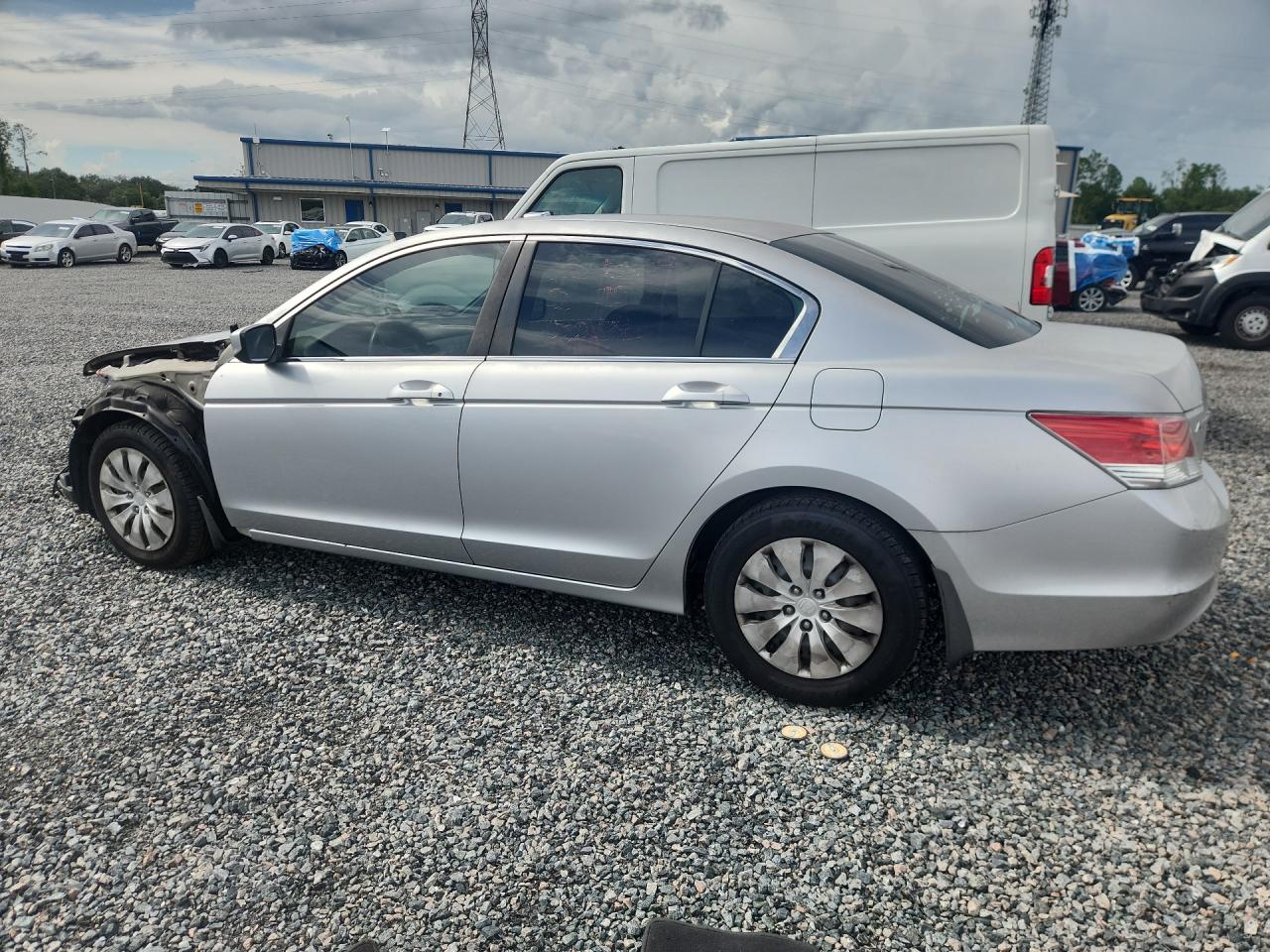 2010 Honda Accord Lx Silver vin: 1HGCP2F31AA190300