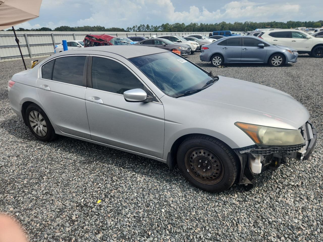 2010 Honda Accord Lx Silver vin: 1HGCP2F31AA190300