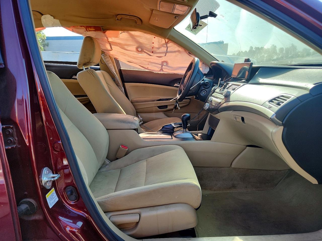2011 Honda Accord Lx Burgundy vin: 1HGCP2F31BA008743