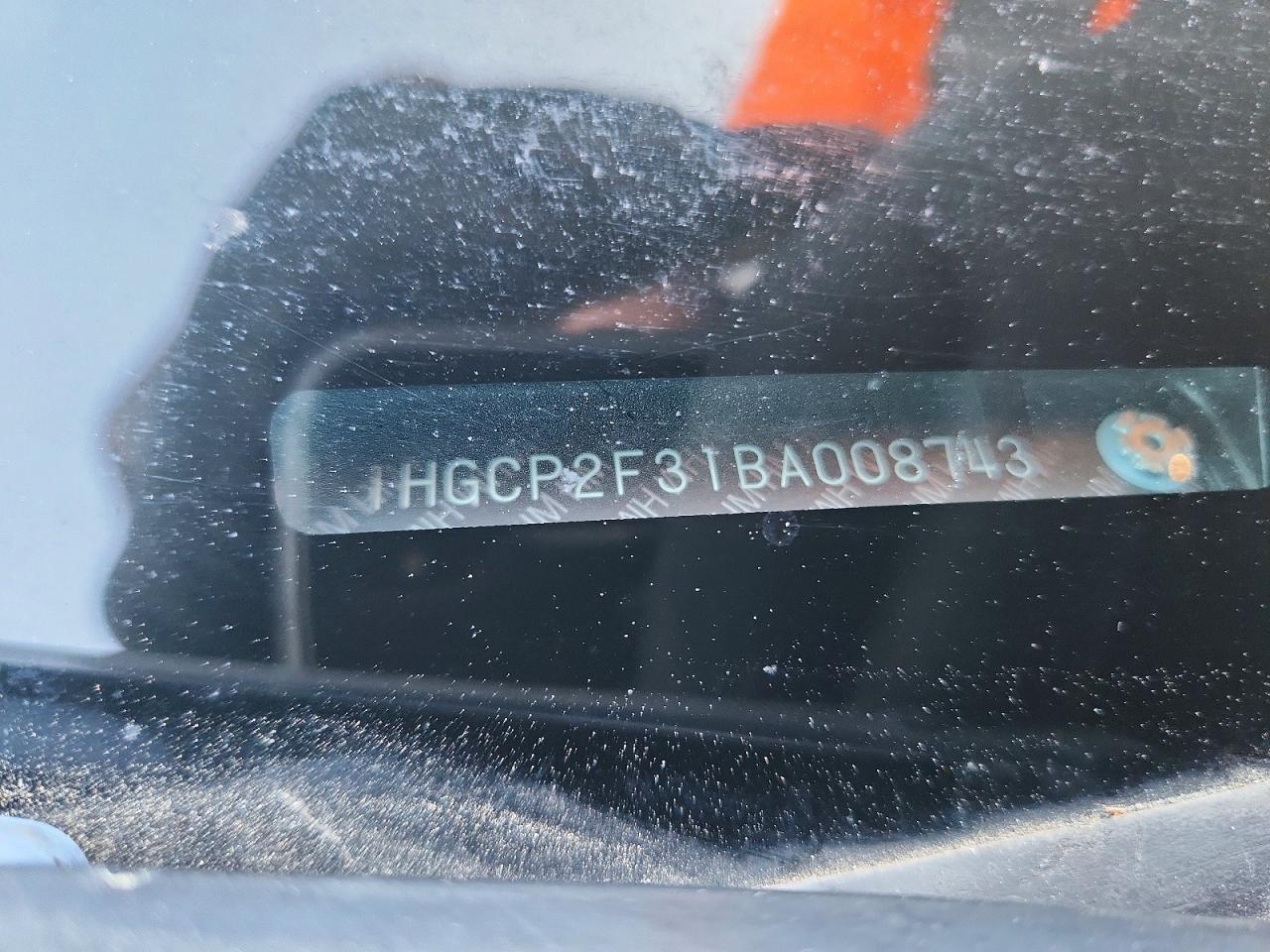 2011 Honda Accord Lx Burgundy vin: 1HGCP2F31BA008743