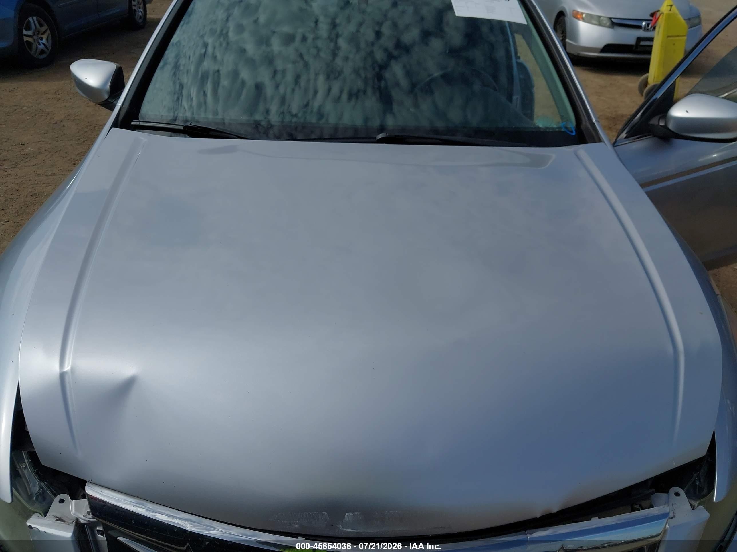 2011 Honda Accord 2.4 Lx Silver vin: 1HGCP2F31BA045761